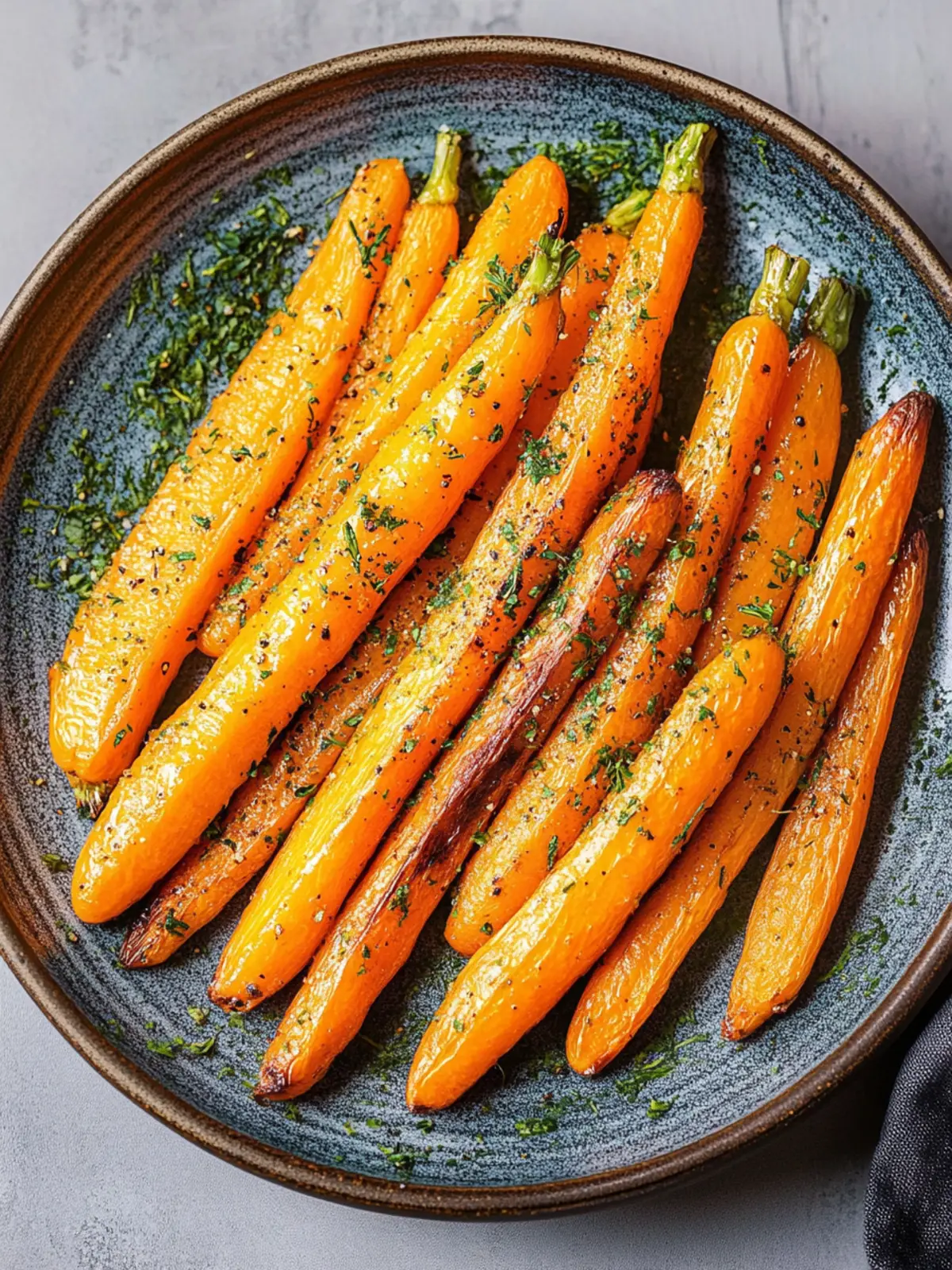 Geröstete Karotten aus dem Airfryer: Schnell & Gesund genießen 4 Geröstete Karotten aus dem Airfryer