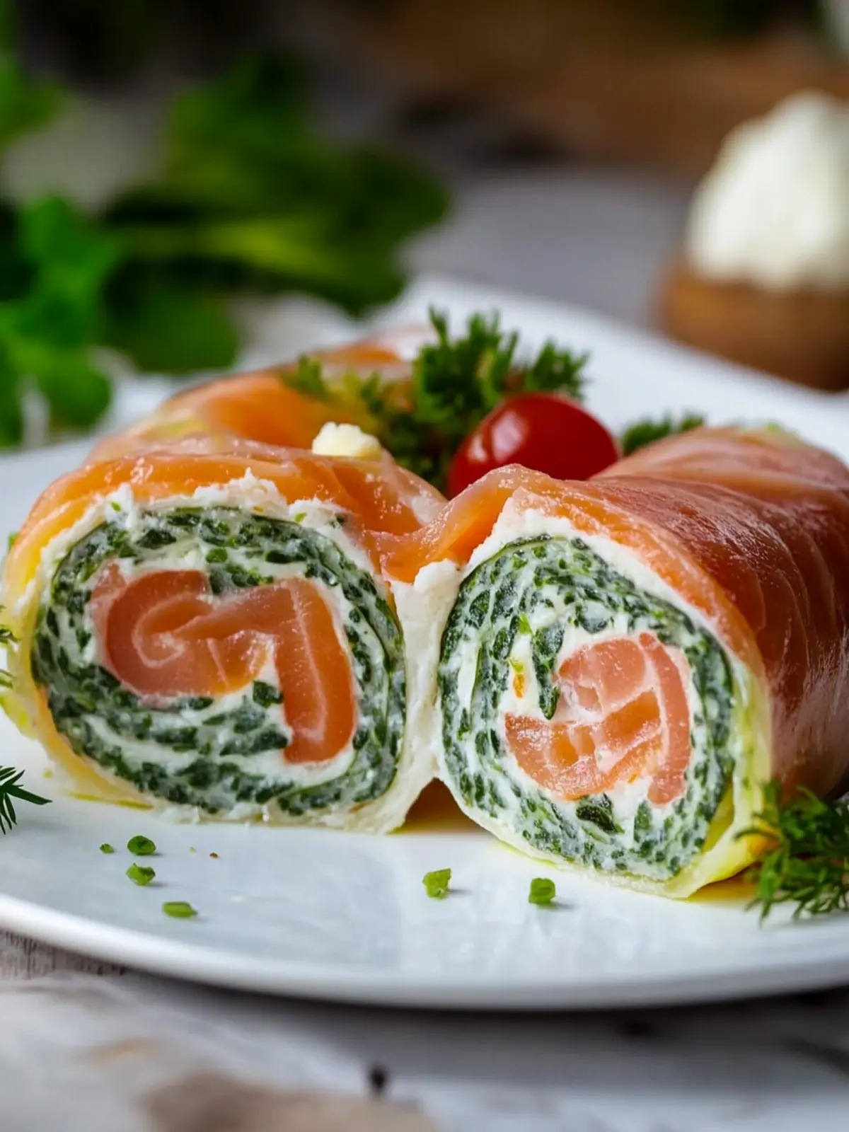 Spinat Lachs Rolle – Gesundes Festmahl für jeden Anlass 3 Spinat Lachs Rolle