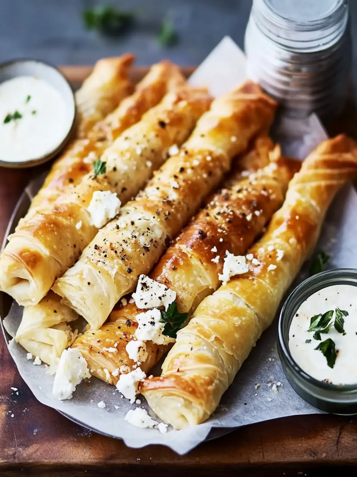 Knusprige Börek mit Feta – Lecker und Einfach Selber Machen 3 Crispy Börek with Feta