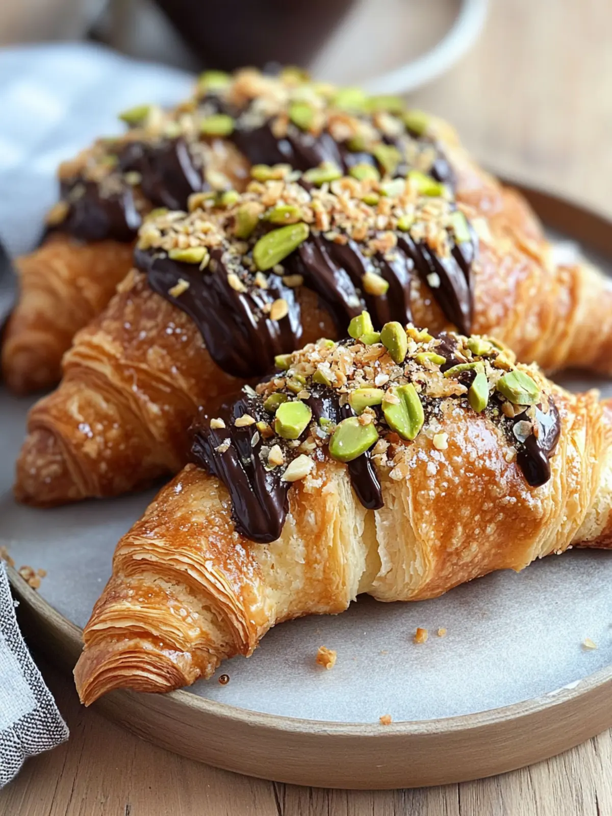 Dubai Schokoladencroissant: Ein himmlischer Genuss mit Pistazien 2 Dubai Schokoladencroissant