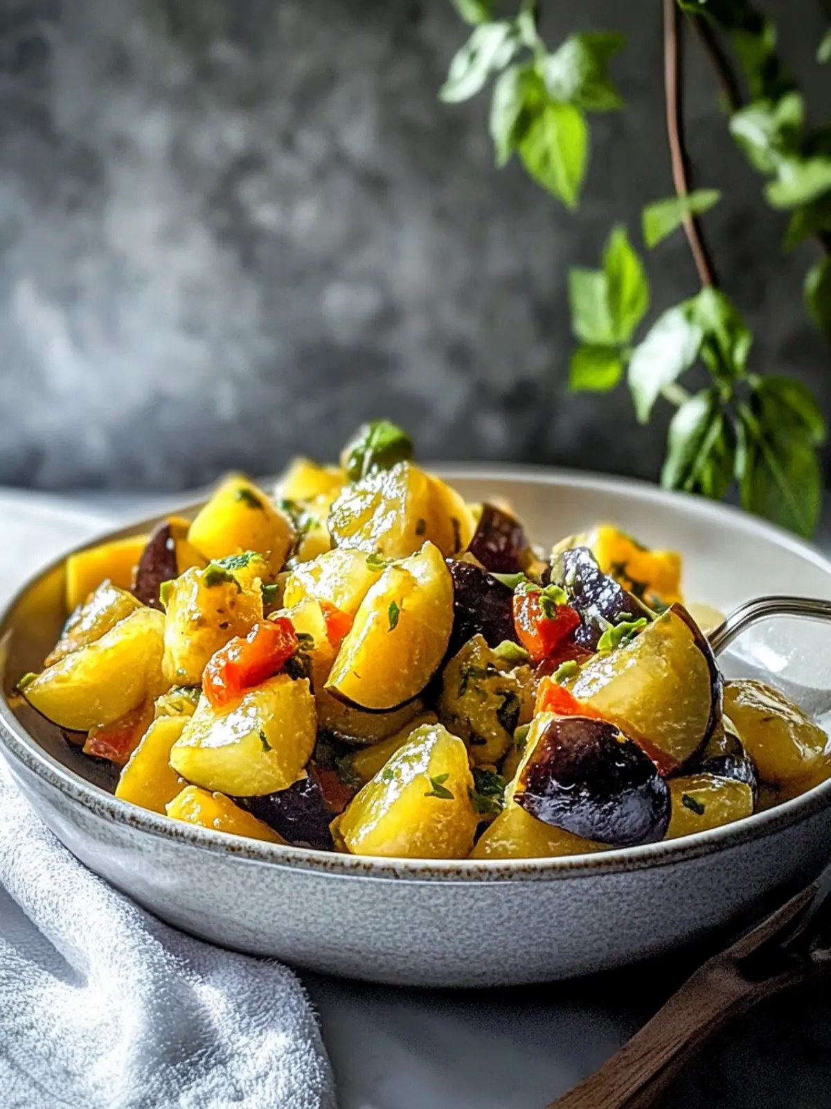 Auberginenpfanne pikant – Mediterranes Wohlfühlrezept schnell zubereitet 5 Auberginenpfanne pikant