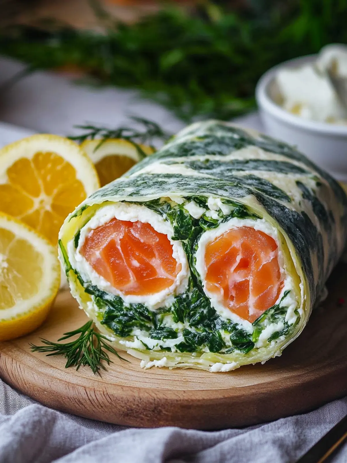 Spinat Lachs Rolle – Gesundes Festmahl für jeden Anlass 2 Spinat Lachs Rolle