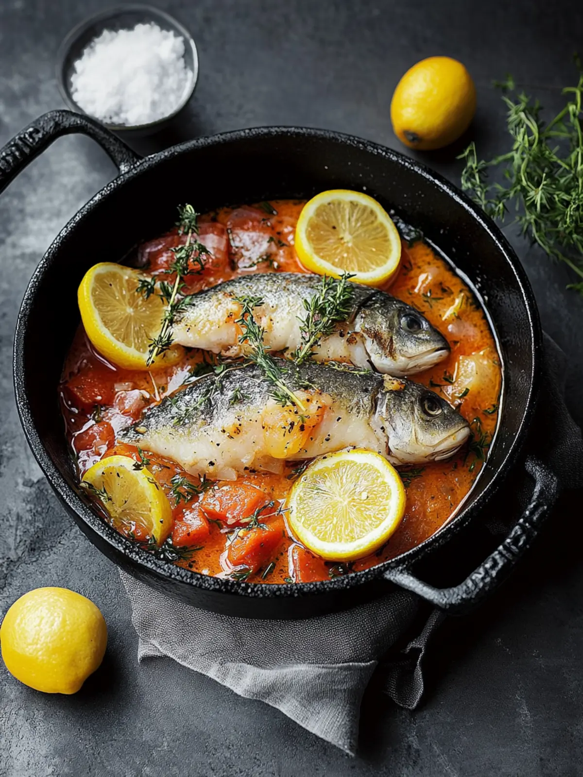 Aromatischer Fischeintopf: Schnelle mediterrane Genusswelt 2 Aromatischer Fischeintopf