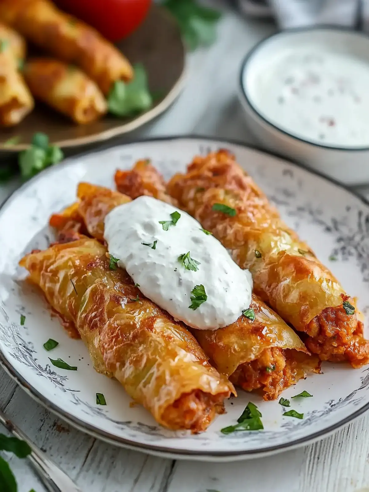 Türkische Kohlrouladen (Lahana Sarması Rezept) für Genussmomente 2 türkische Kohlrouladen (Lahana Sarması Rezept)