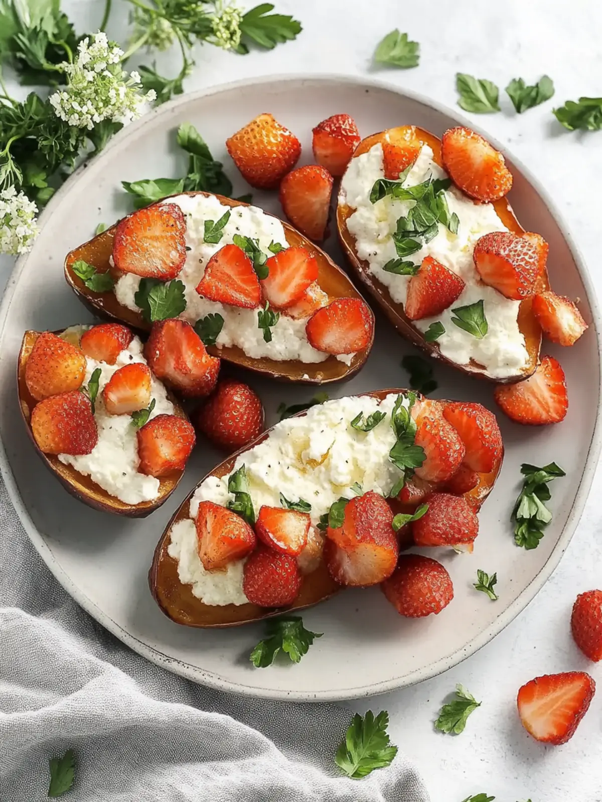 Frühstück Süßkartoffel mit Ei und knusprigem Bacon genießen 2 Frühstück Süßkartoffel