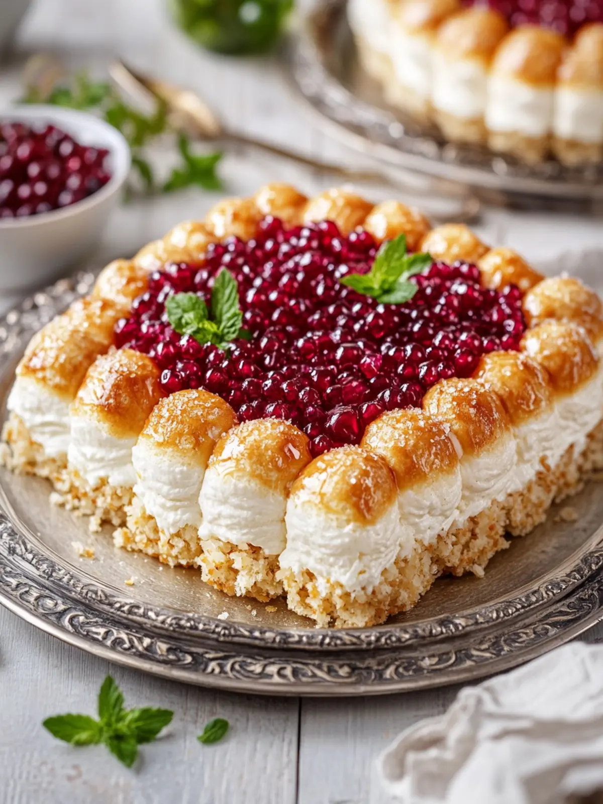 Saray Süßspeise Rezept: Verwöhnende Sultan Palast Köstlichkeit 4 Saray Süßspeise (Sultan Palast Süßspeise) Rezept