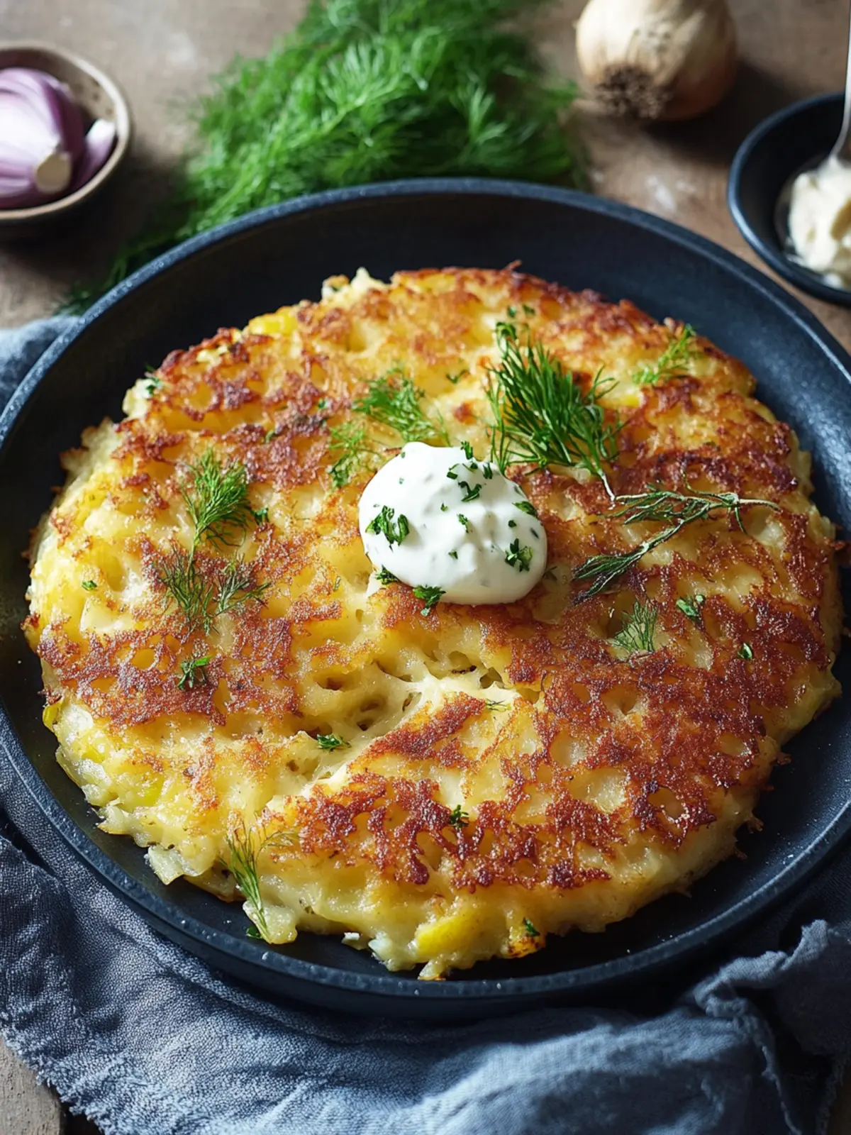 Hüttenkäse Kartoffelrösti Auflauf – Gesund und lecker für alle! 4 Hütten käse Kartoffel rösti Auflauf