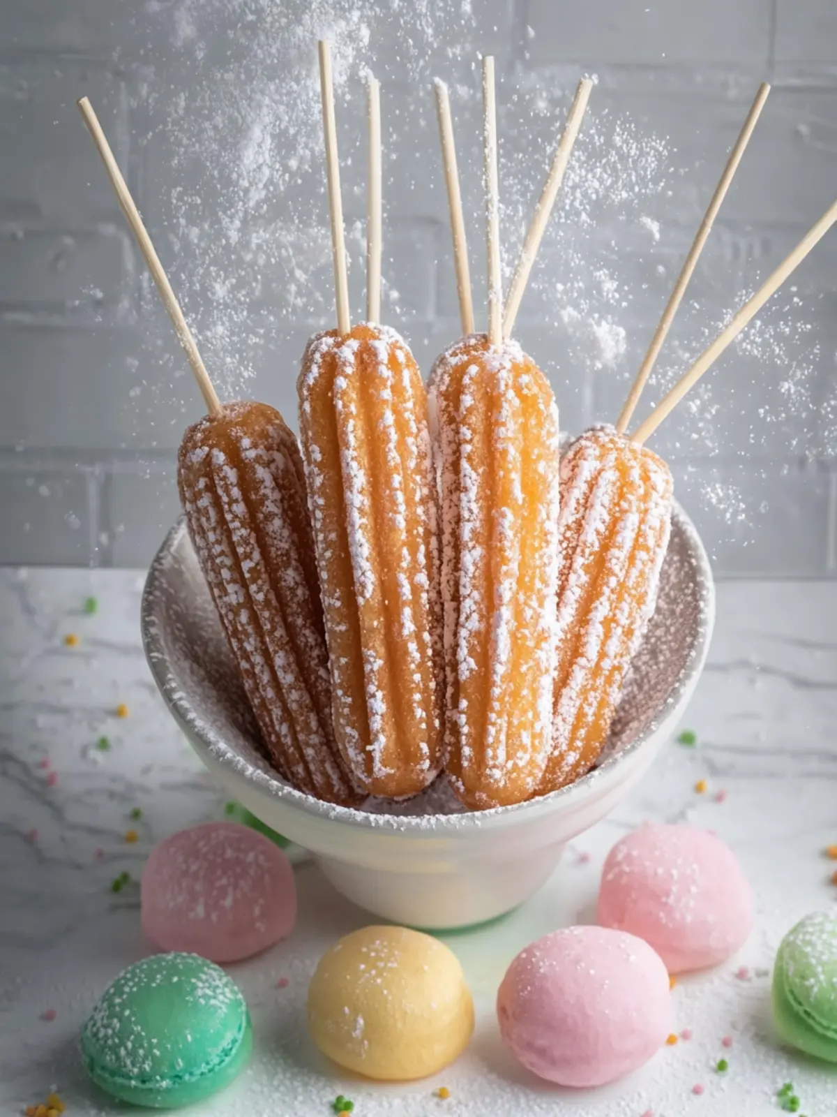 Schmackhafte Churro-Oster-Ei-Pops für fröhliche Feiertage 4 Churro-Oster-Ei-Pops