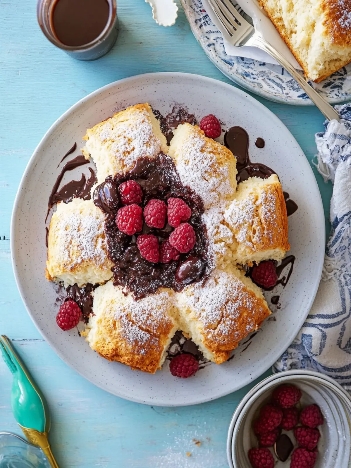 Schokoladengefüllte Sahneplätzchen für den perfekten Brunch 2 Schokoladengefüllte Sahneplätzchen
