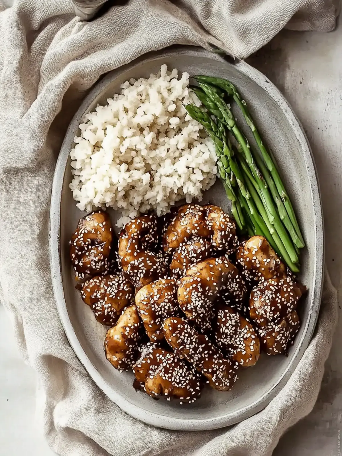 Leckeres hochprotein-Sesamhühnchen für schnelle Abendessen 2 Leckeres hochprotein-Sesamhühnchen