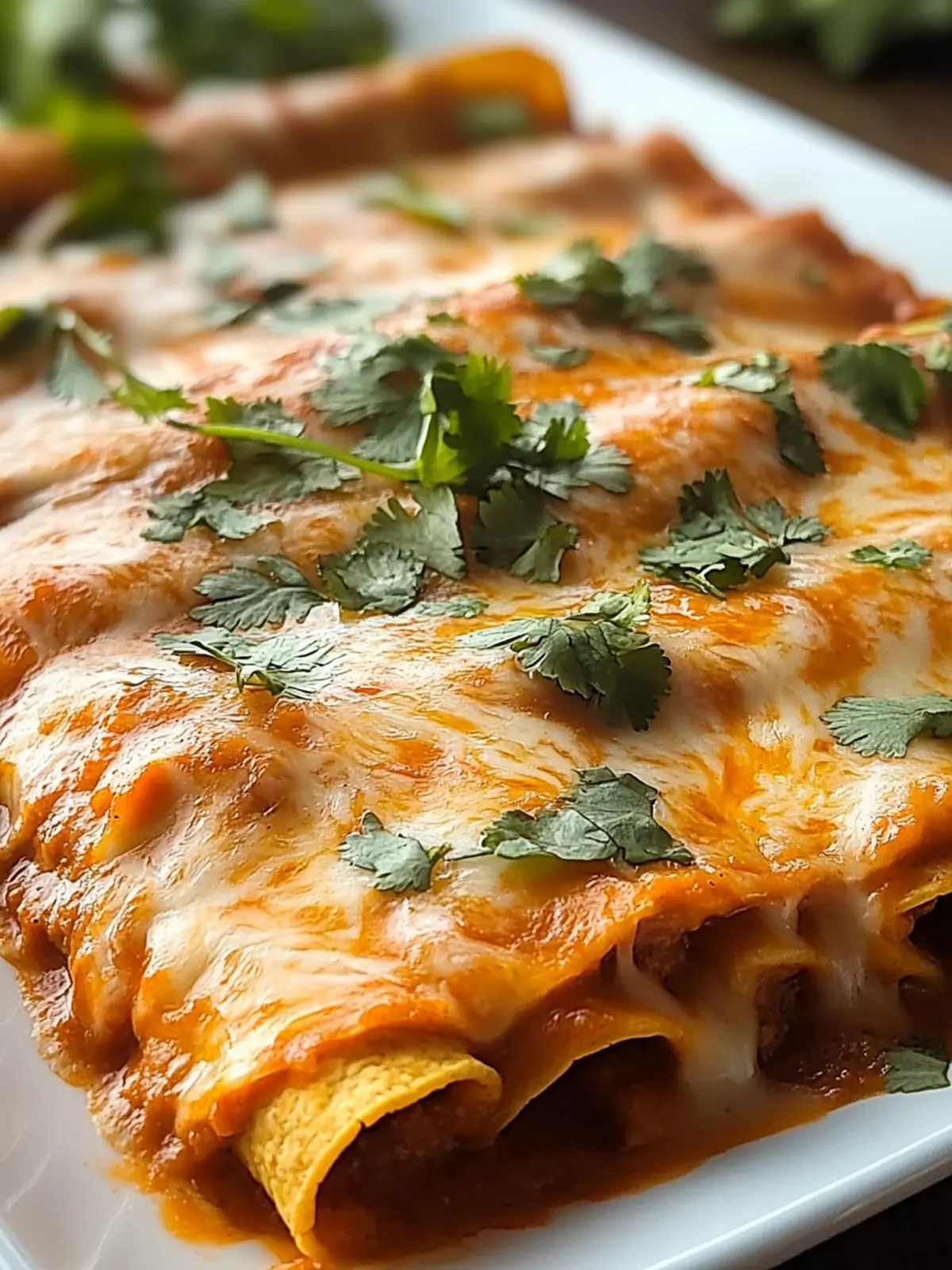 Käse Hühnchen Enchiladas Auflauf – Schnell & Familientauglich 5 Käse Hühnchen Enchiladas Auflauf