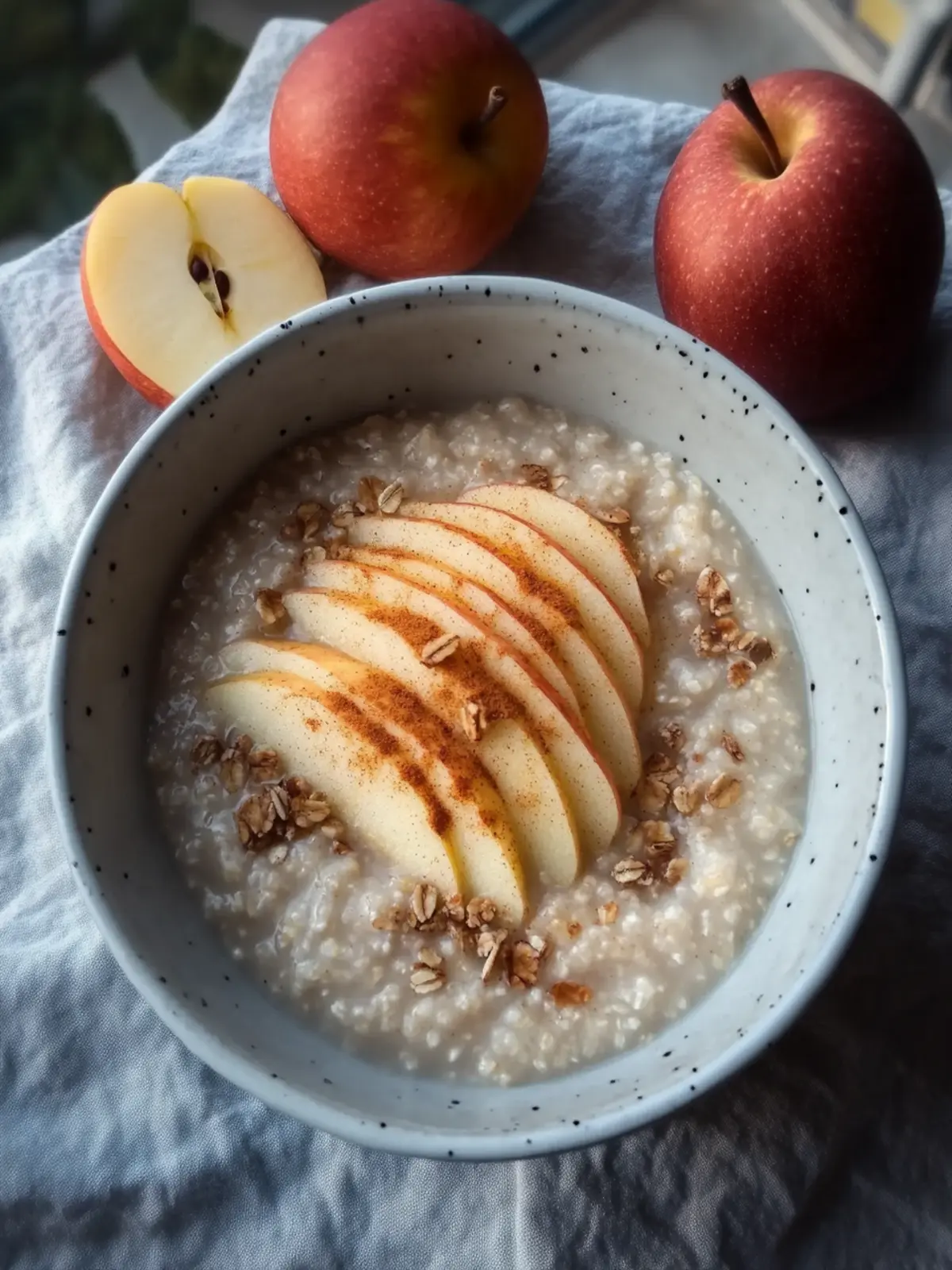 Schnelles Apfel Zimt Porridge für einen gesunden Start 2 Schnelles Apfel Zimt Porridge