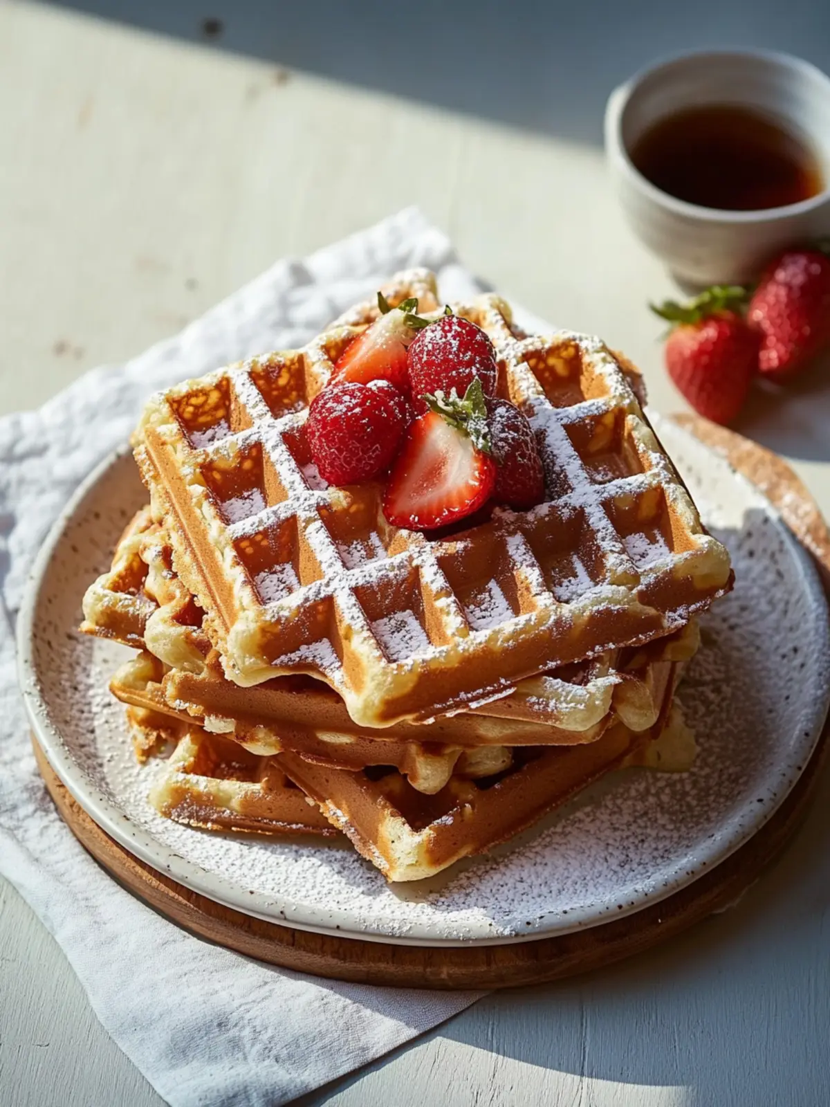 Fluffiges Belgische Waffeln Rezept für Perfekte Frühstücksmomente 4 Belgische Waffeln Rezept Fluffig