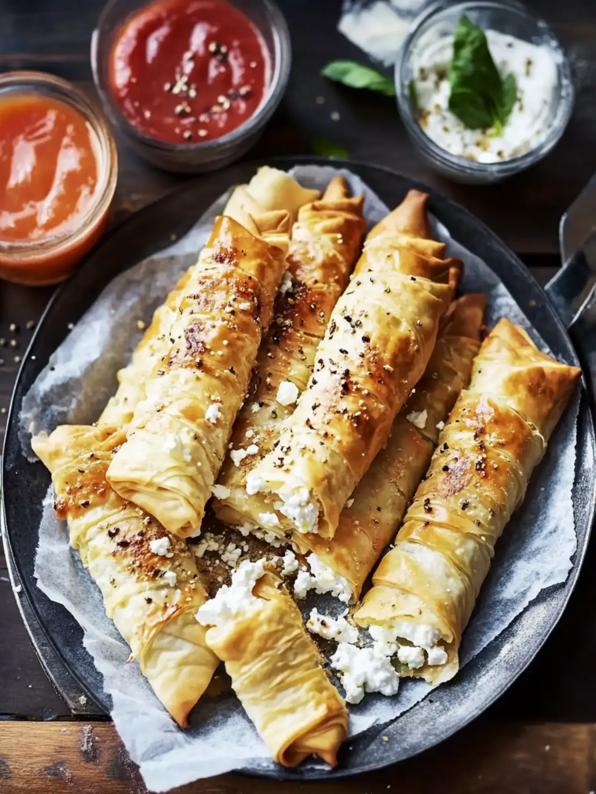 Knusprige Börek mit Feta – Lecker und Einfach Selber Machen 5 Crispy Börek with Feta