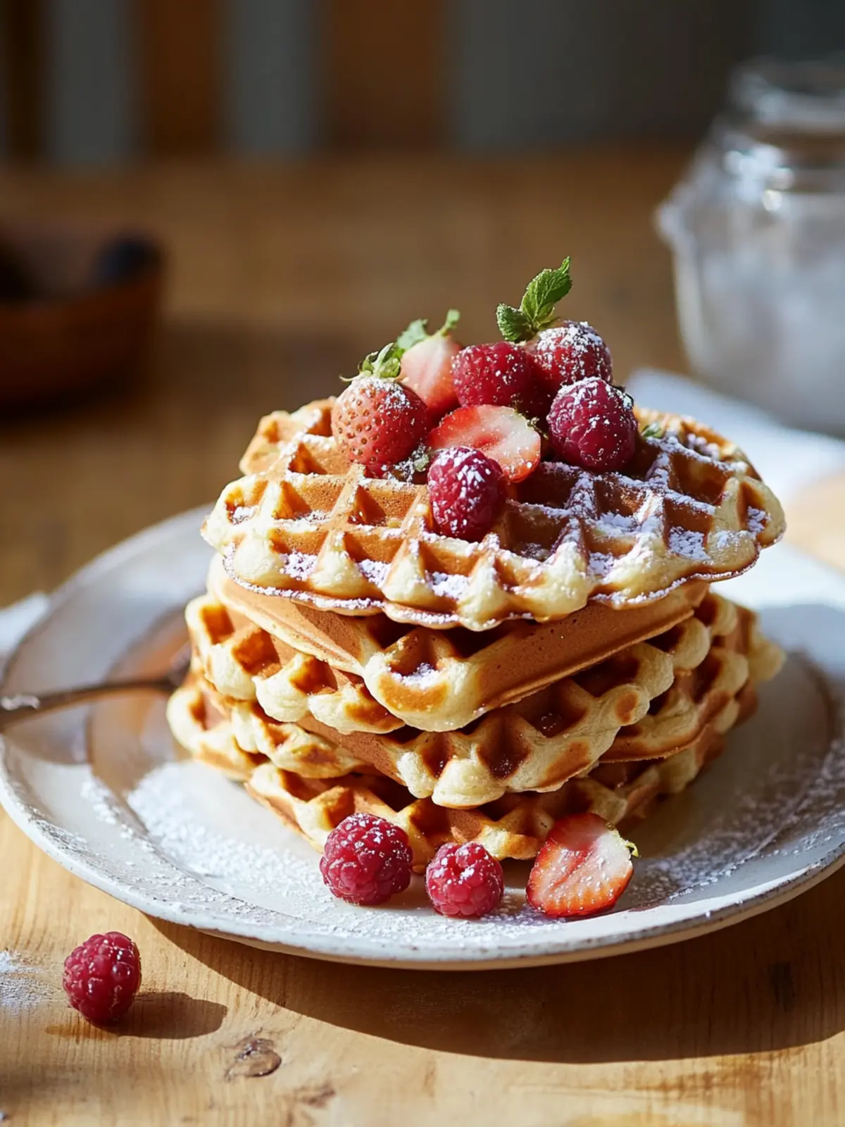 Fluffiges Belgische Waffeln Rezept für Perfekte Frühstücksmomente 2 Belgische Waffeln Rezept Fluffig