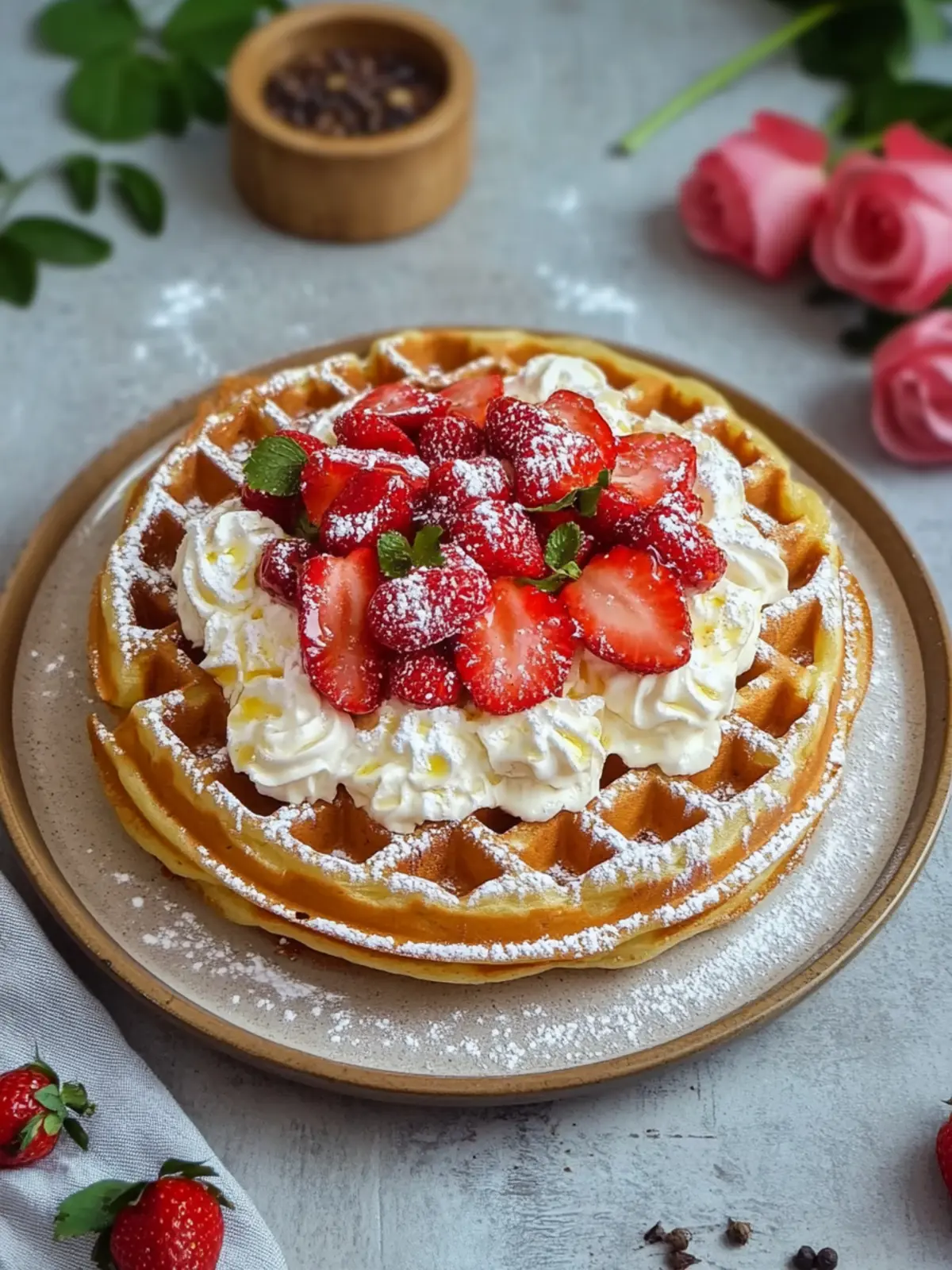 Käsekuchen Waffeln: Fluffiges Rezept für süße Genussmomente 4 Käsekuchen Waffeln (fluffiges und saftiges Rezept)