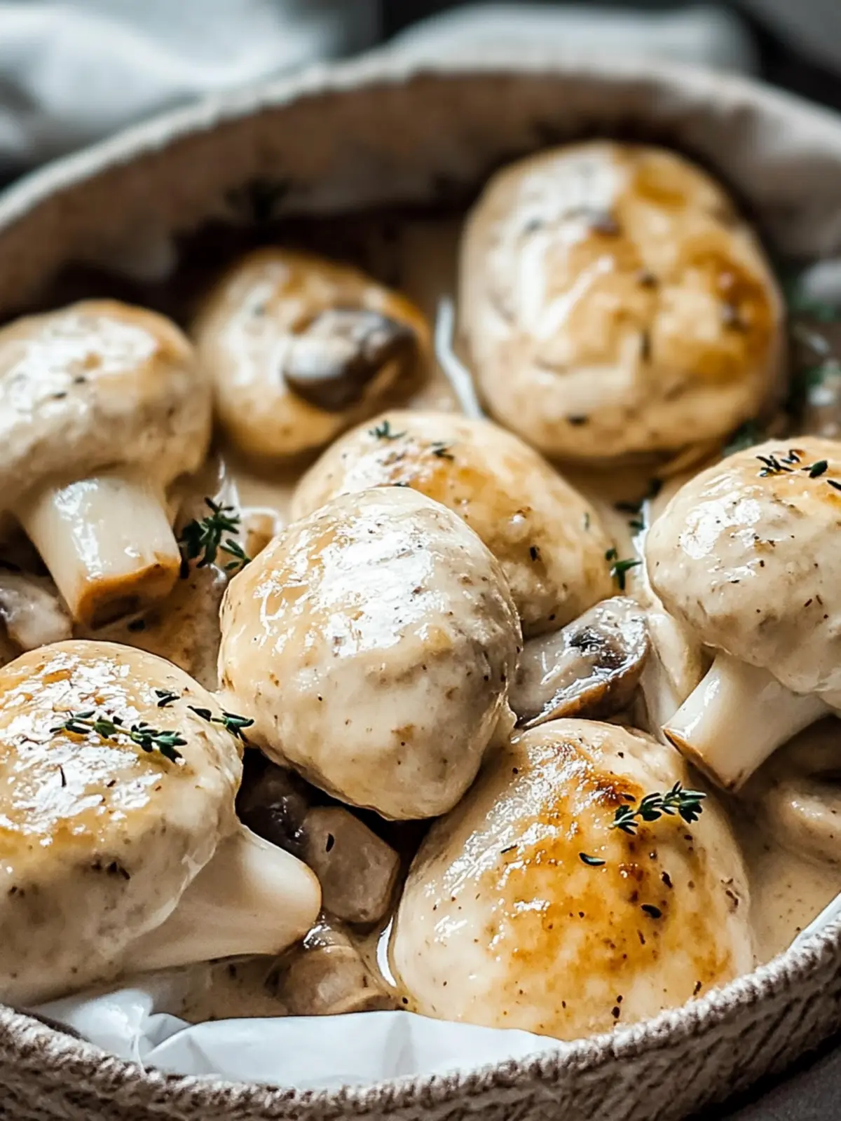 Keto Knoblauch Pilz Hähnchen Auflauf: Cremiger Genuss schnell zubereitet 3 Keto Knoblauch Pilz Hähnchen Auflauf