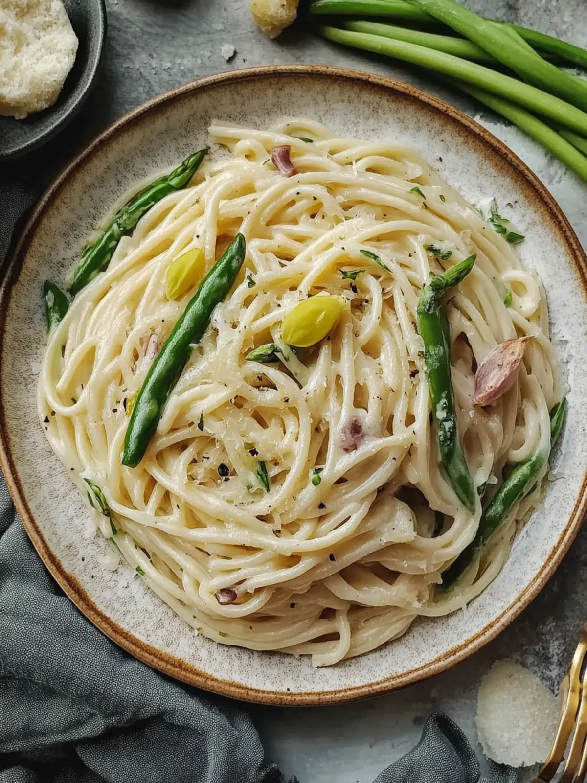 Spargel Pasta: Cremig, schnell und perfekt für Frühlingsabende 4 Spargel Pasta