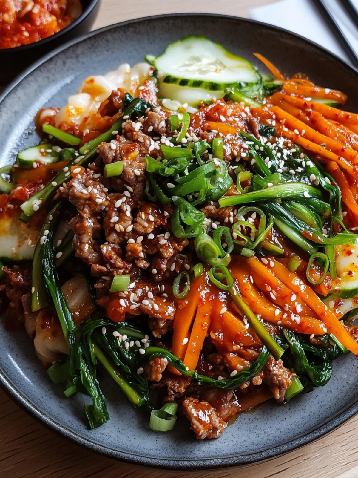 Koreanische Hackfleischpfanne: Blitzschnell & Lecker für Dich! 2 Koreanische Hackfleischpfanne