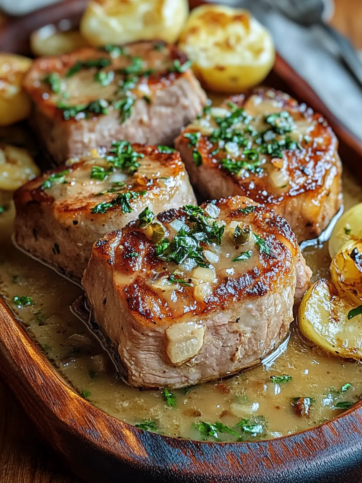 Leckere geschmorte Schweinekoteletts Schnelle & saftige Mahlzeit 4 Leckere geschmorte Schweinekoteletts Einfache und saftige Mahlzeit