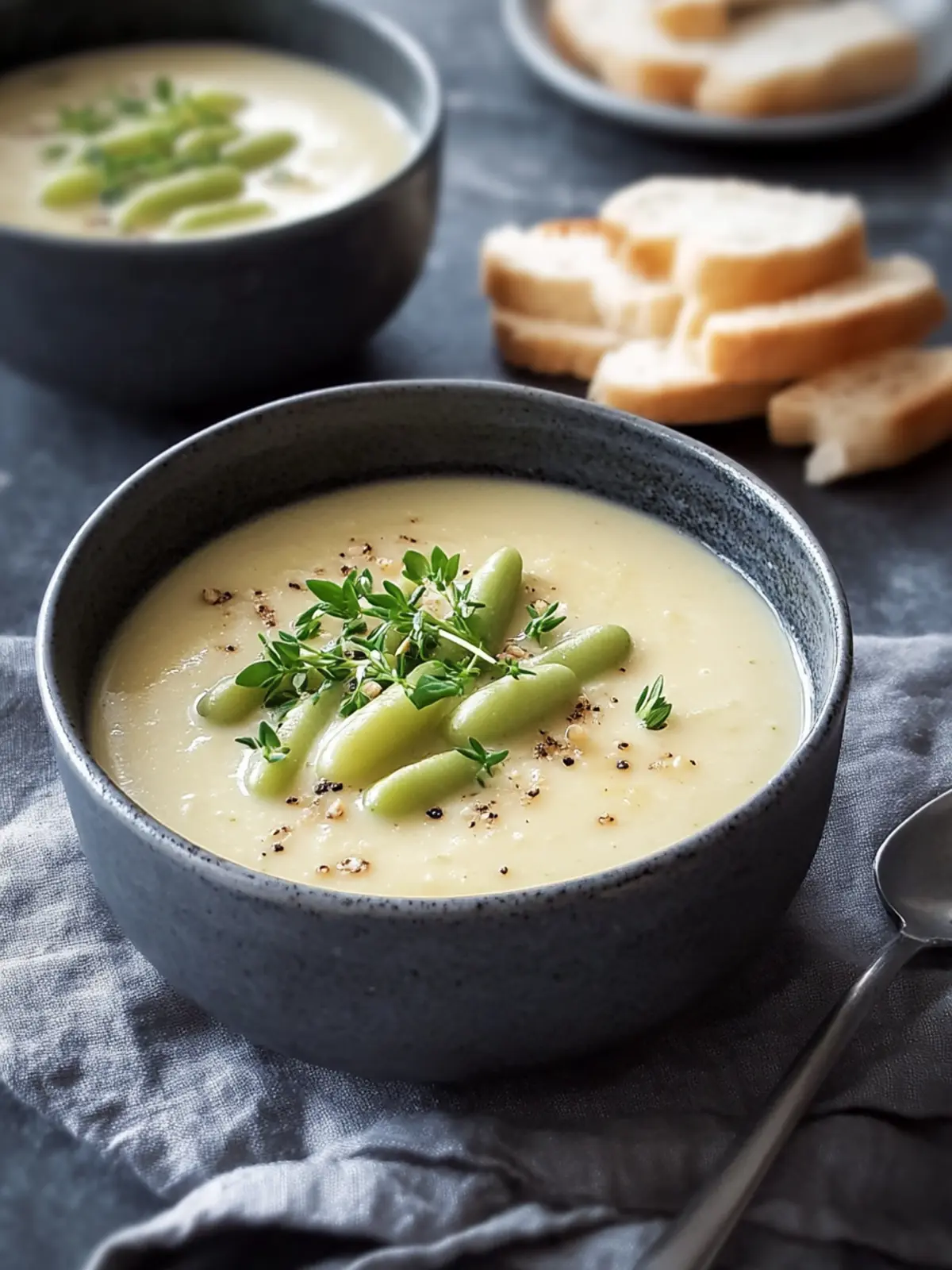 Spargelcremesuppe aus Schalen – Vegetarisch und nachhaltig genießen 3 Spargelcremesuppe aus Schalen