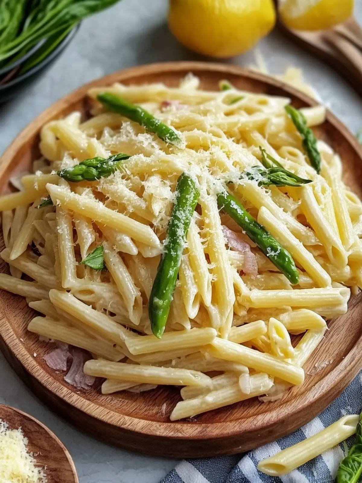Spargel Pasta: Cremig, schnell und perfekt für Frühlingsabende 3 Spargel Pasta