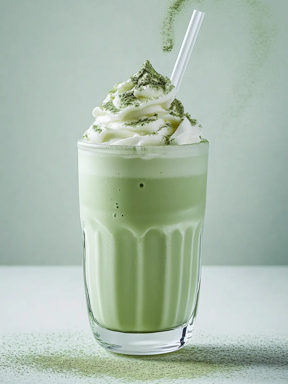 Cremiger 3-Zutaten Matcha Milchshake für schnelle Genussmomente 3 3-Zutaten Matcha Milchshake
