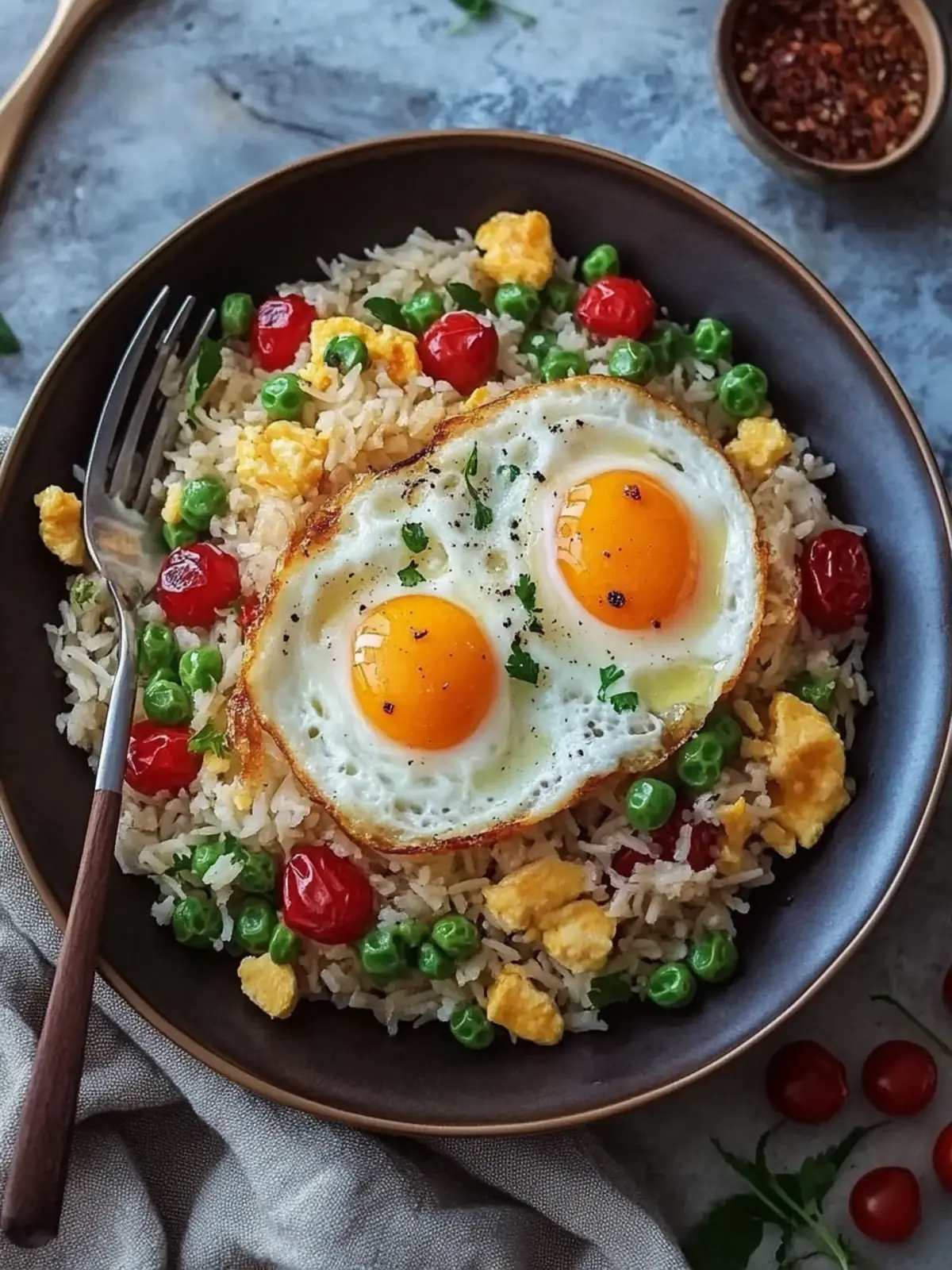 Eier gebratener Reis – Schnelles Wohlfühlessen für jeden Tag 4 Eier gebratener Reis