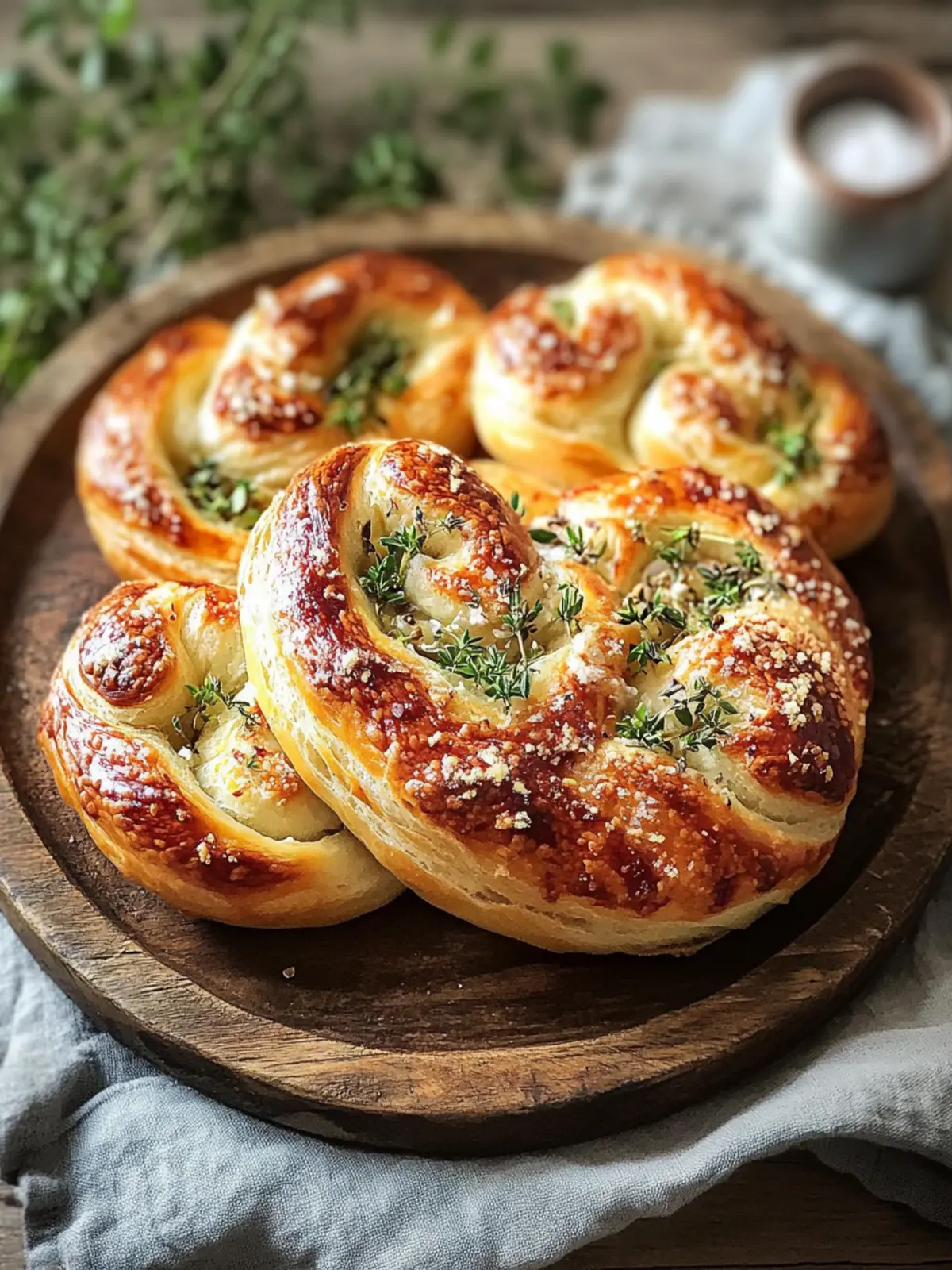 Herzhafte Blätterteigschnecken: Knusprige Snack-Genüsse 3 Herzhafte Blätterteigschnecken