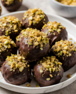 Dubai Schokoladenkugeln mit Pistaziengenuss für Naschkatzen 2 Dubai Schokoladenkugeln mit Pistaziengenuss für Naschkatzen