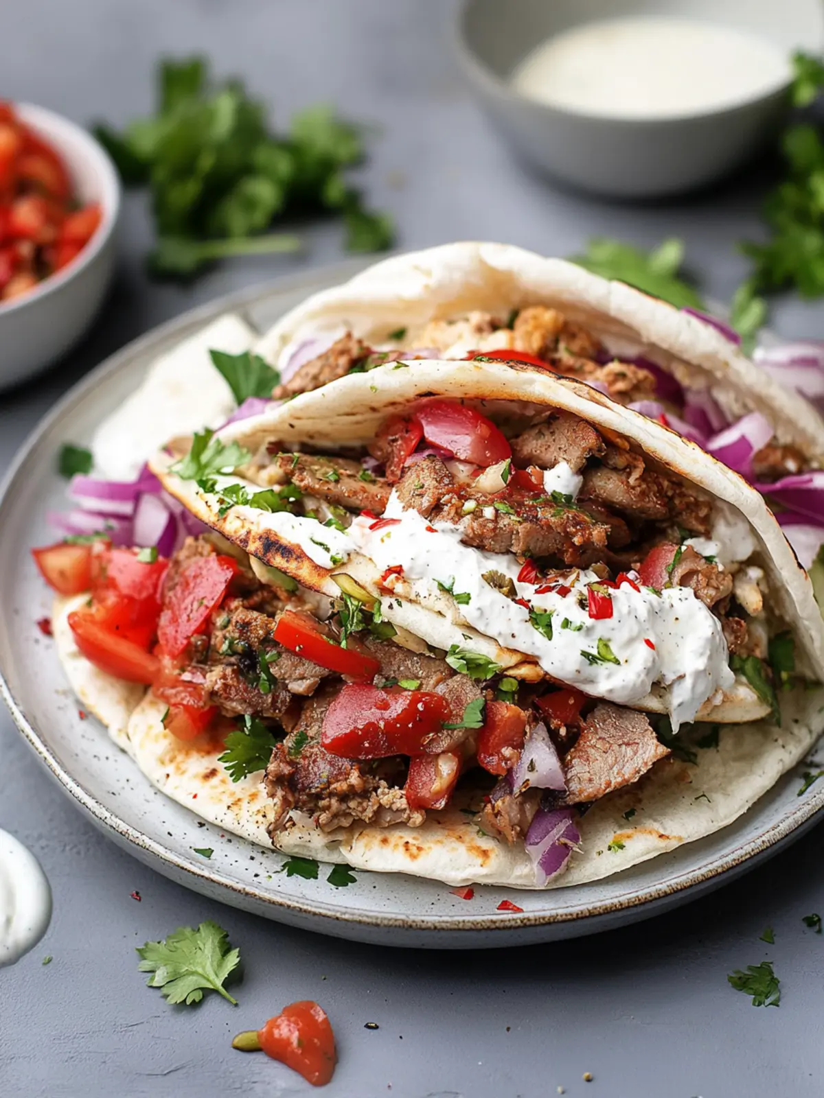 Low Carb Döner mit selbstgemachtem Fladenbrot für Genuss ohne Reue 2 Low Carb Döner mit selbstgemachtem Fladenbrot