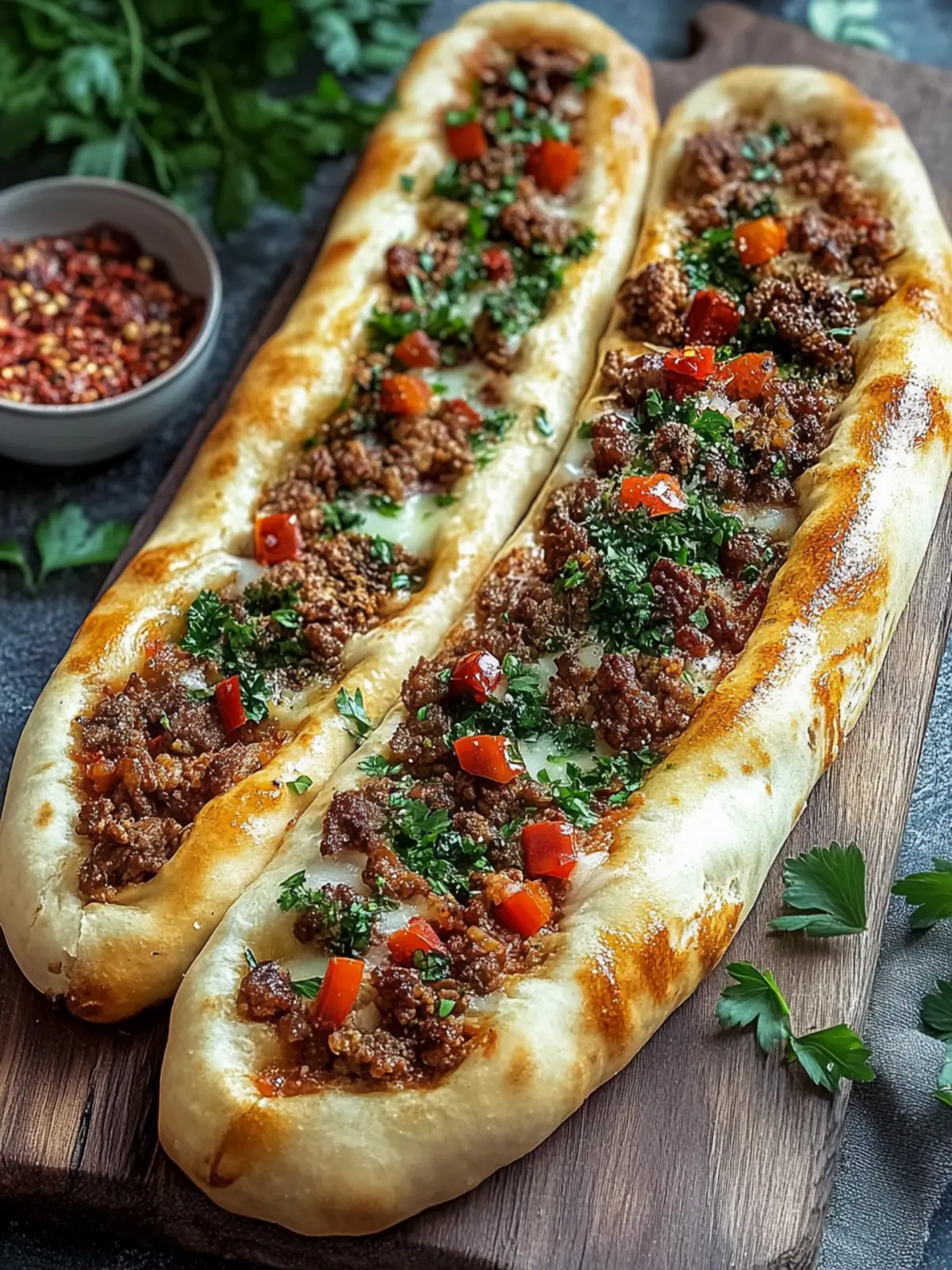 Türkische Pide mit Hackfleisch – Herzhaft & Würzig für jeden Tag 5 Türkische Pide mit Hackfleisch – Herzhaft & Würzig