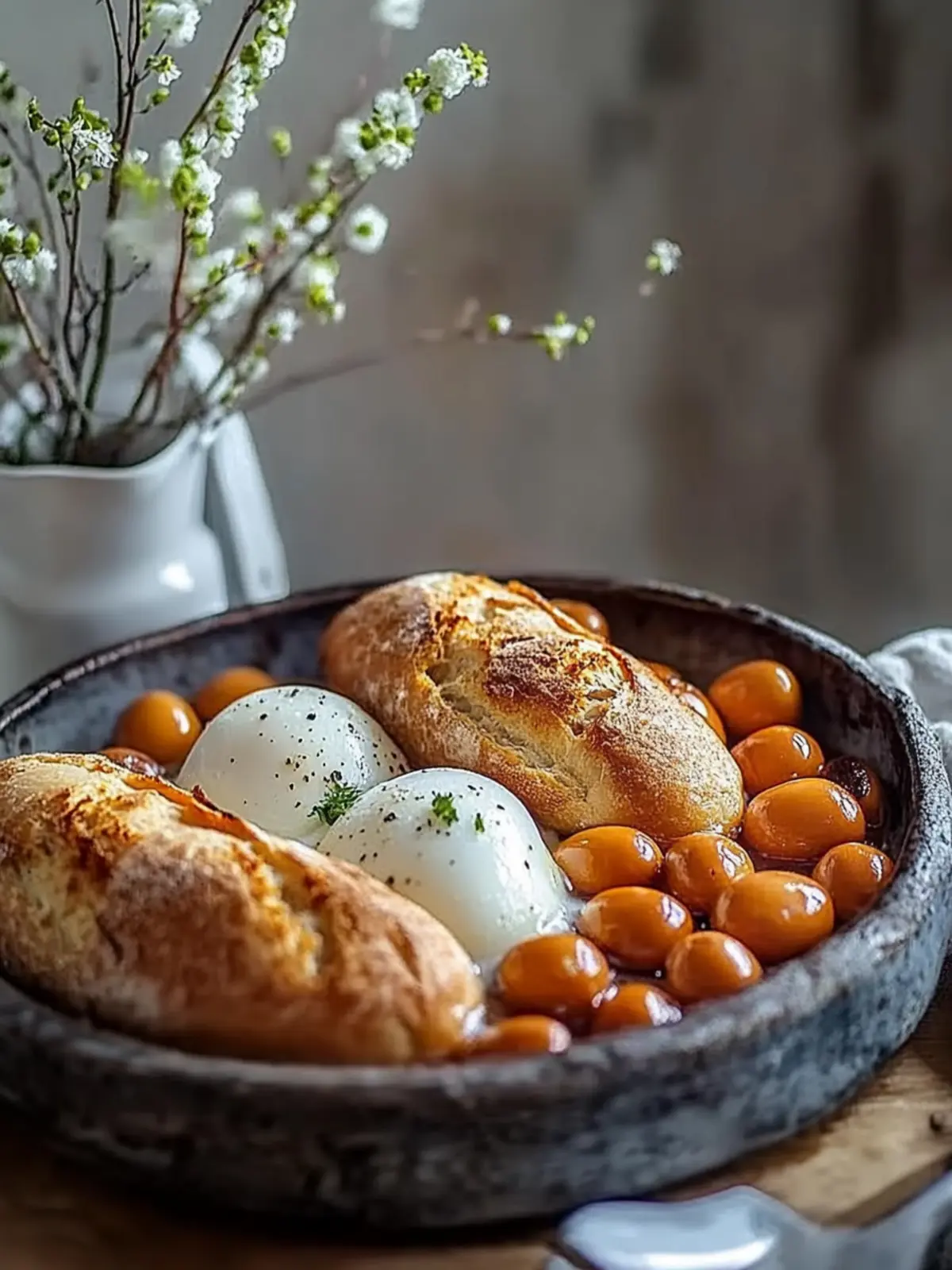 Spanische Bohnen und Eier – Nahrhaftes Frühstück für alle 3 Spanische Bohnen und Eier