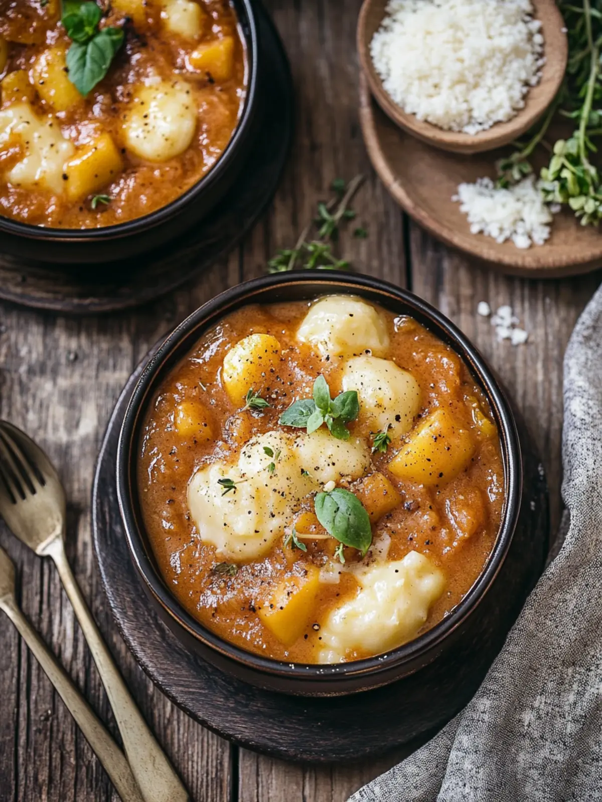 Herzhaftes veganes Süßkartoffel-Eintopf für warme Abende 3 Herzhaftes veganes Süßkartoffel-Eintopf