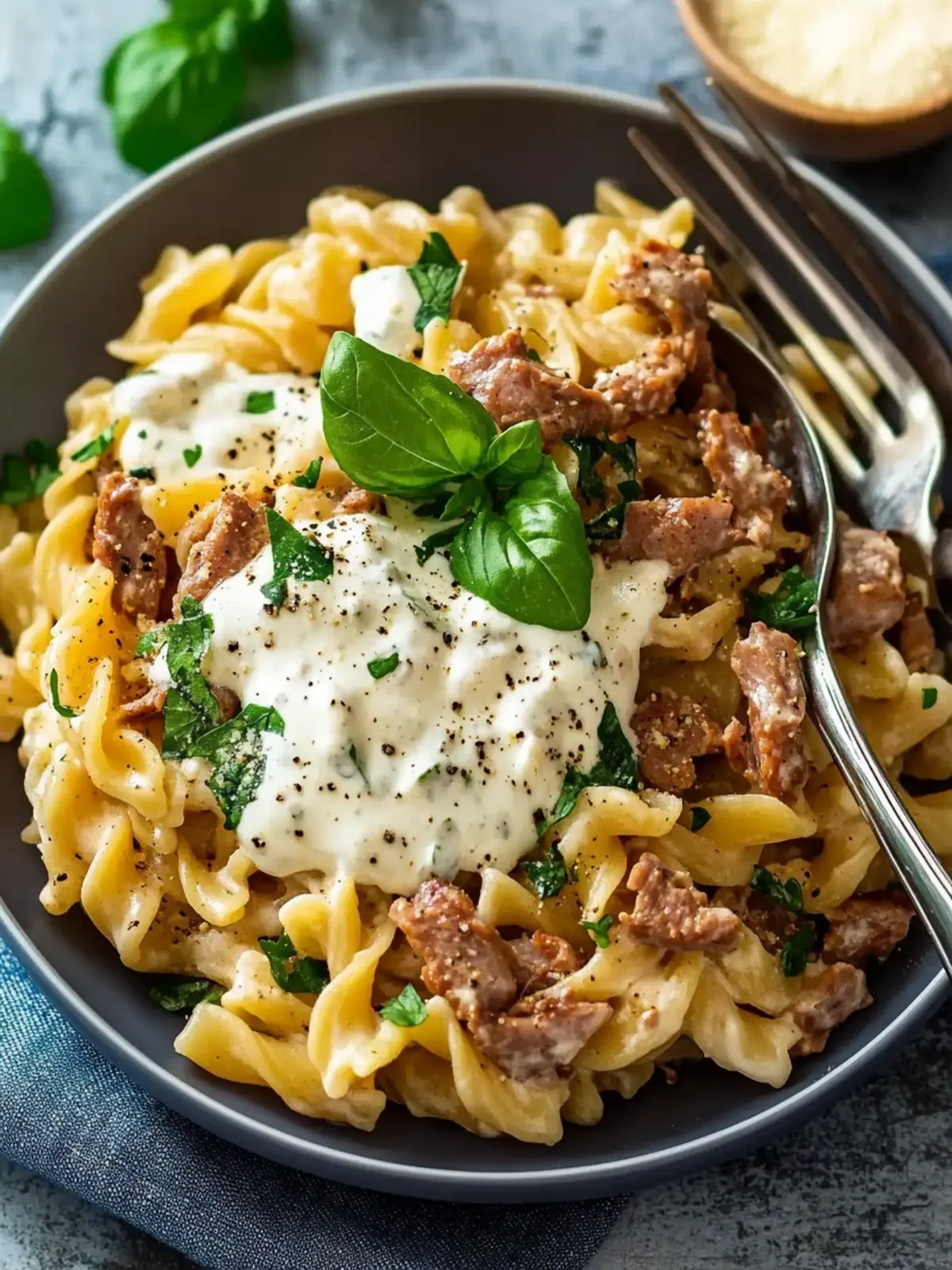 Türkische Pasta mit Hackfleisch und Joghurt-Sauce für den Genuss 3 Türkische Pasta mit Hackfleisch und Joghurt-Sauce
