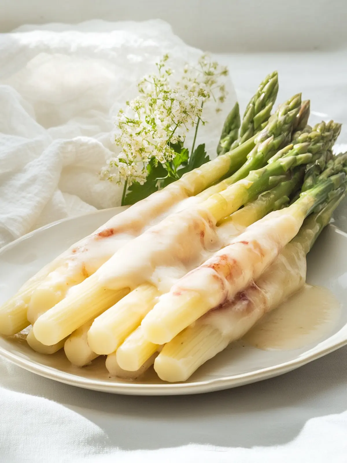 Spargel überbacken: Cremiger Genuss für jeden Anlass 2 Spargel überbacken