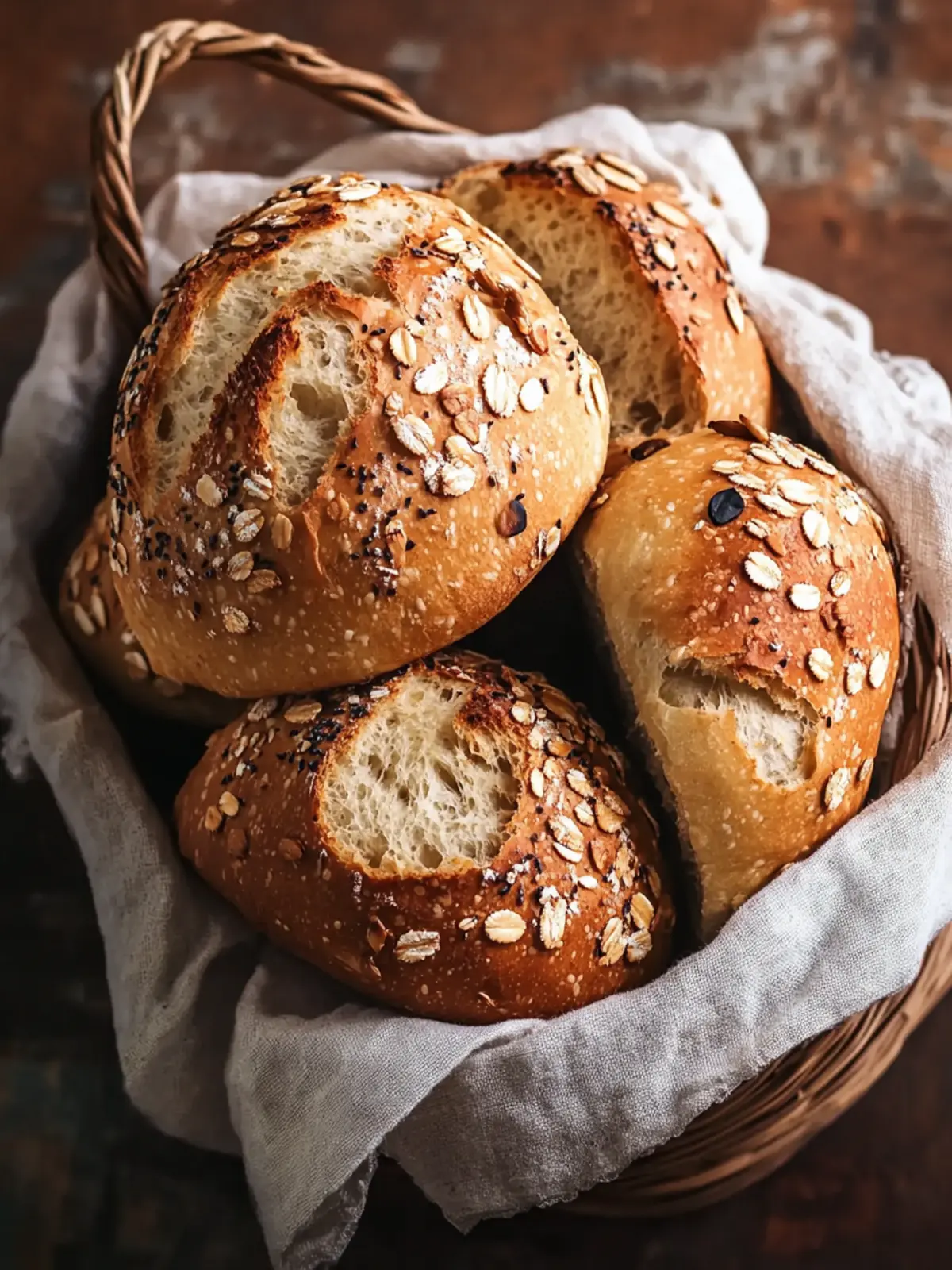 Schnelle Karotten-Brötchen