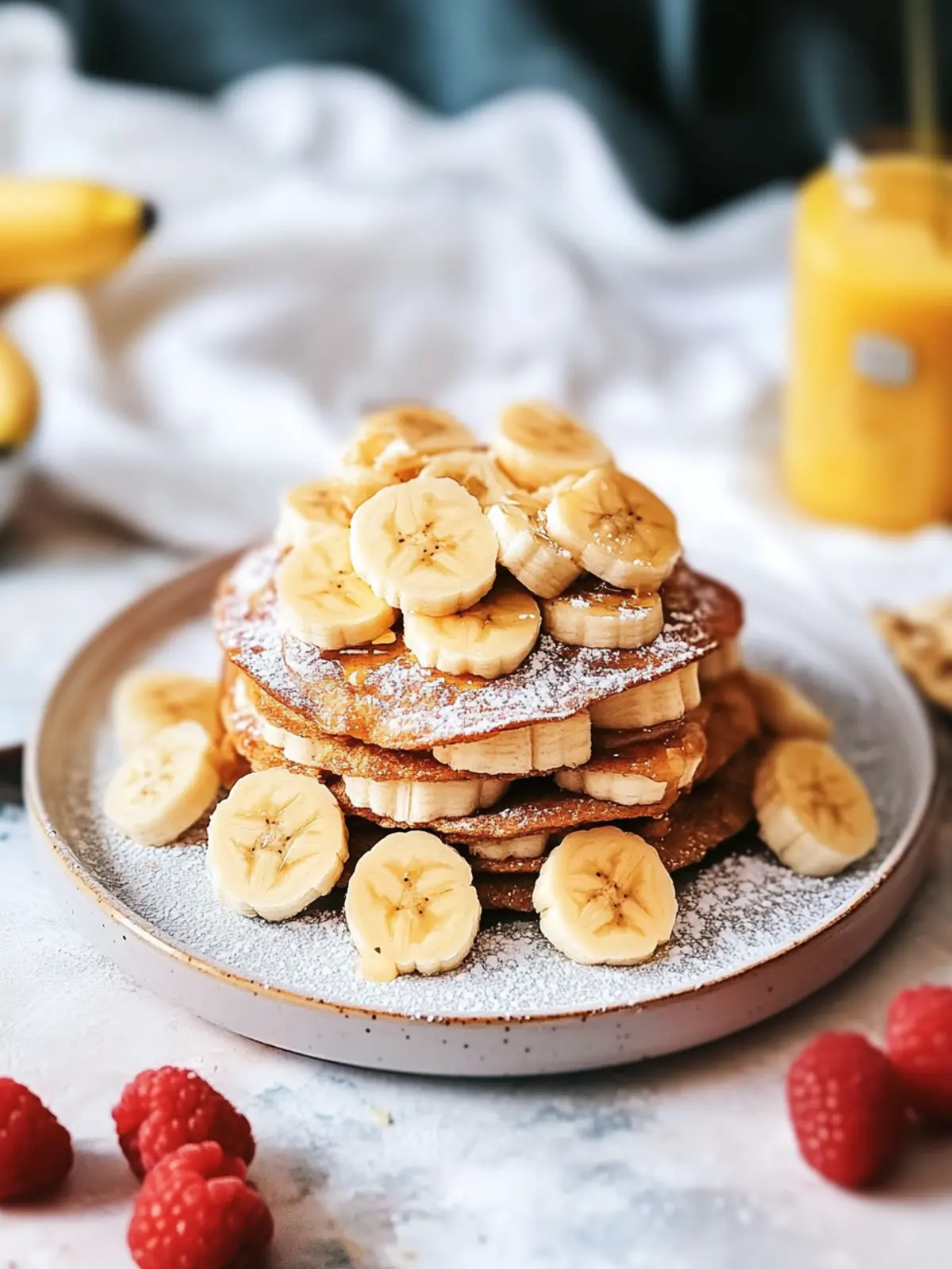 Glutenfreie Bananenpfannkuchenbissen für deine Snacklust 4 Bananenpfannkuchenbissen