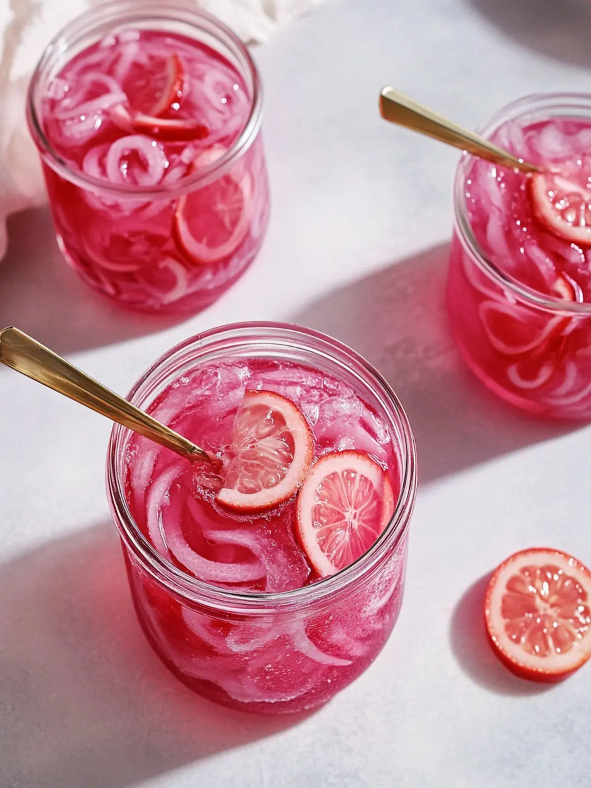 Eingelegte rote Zwiebeln: Knackig, schnell und lecker! 4 Eingelegte rote Zwiebeln