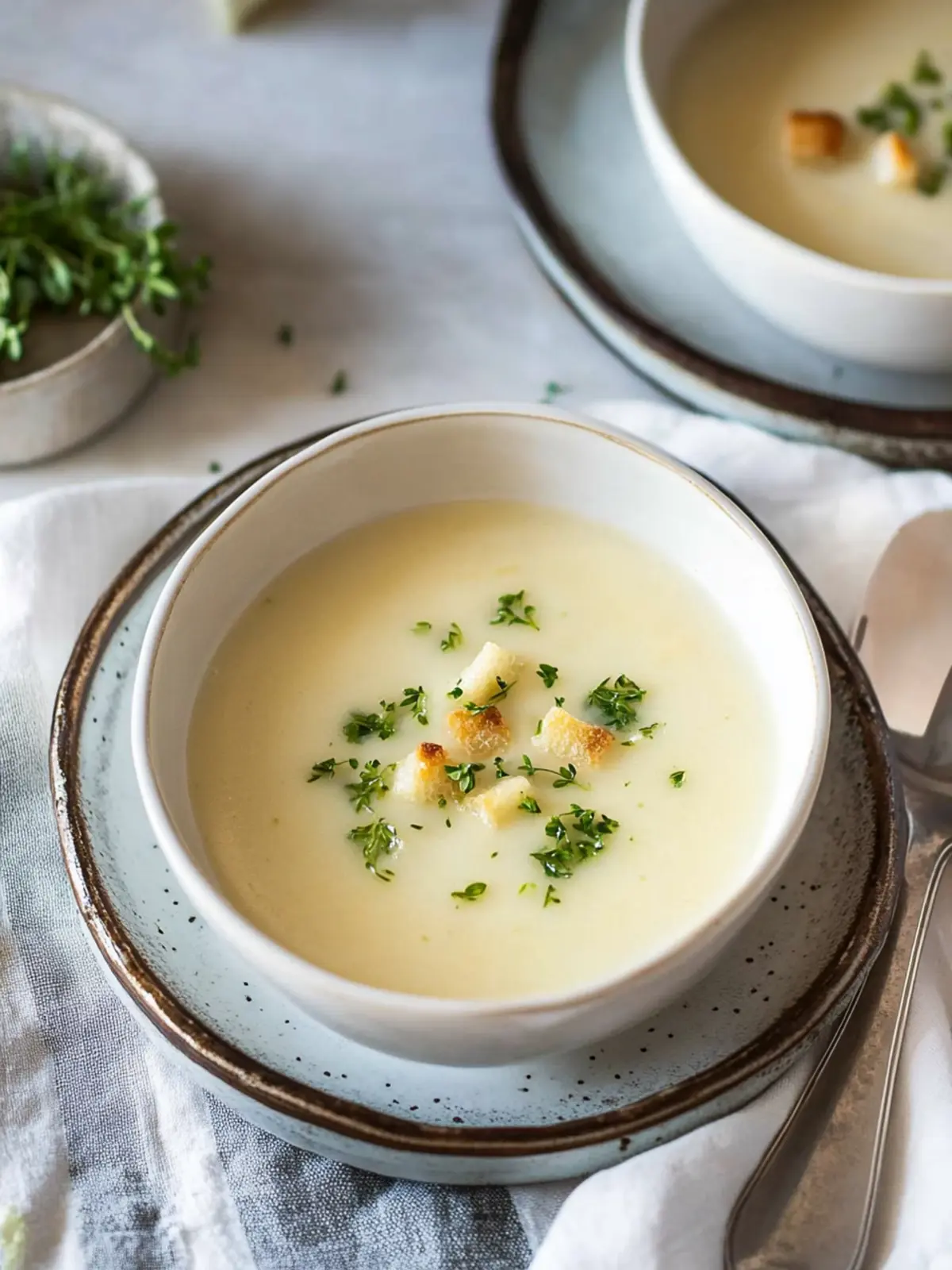 Einfaches Knoblauchsuppenrezept für Herzliche Wohlfühlmomente 3 Einfaches Knoblauchsuppenrezept