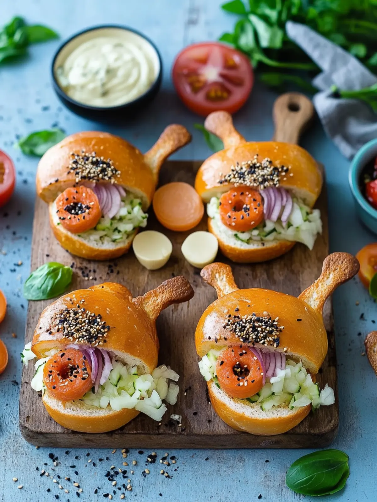 Leckere Hot Dog Kraken aus dem Thermomix für große Augen 4 Hot Dog Kraken aus dem Thermomix