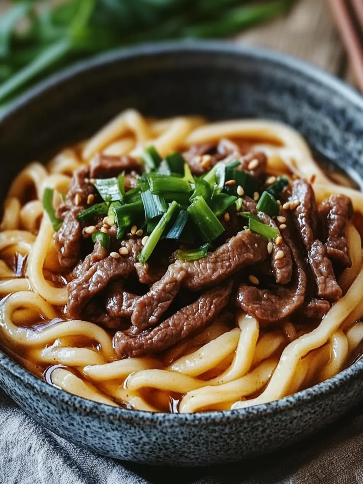Rindfleisch-Udon mit schwarzem Pfeffer: Dein schnelles Wohlfühlessen 2 Rindfleisch-Udon mit schwarzem Pfeffer