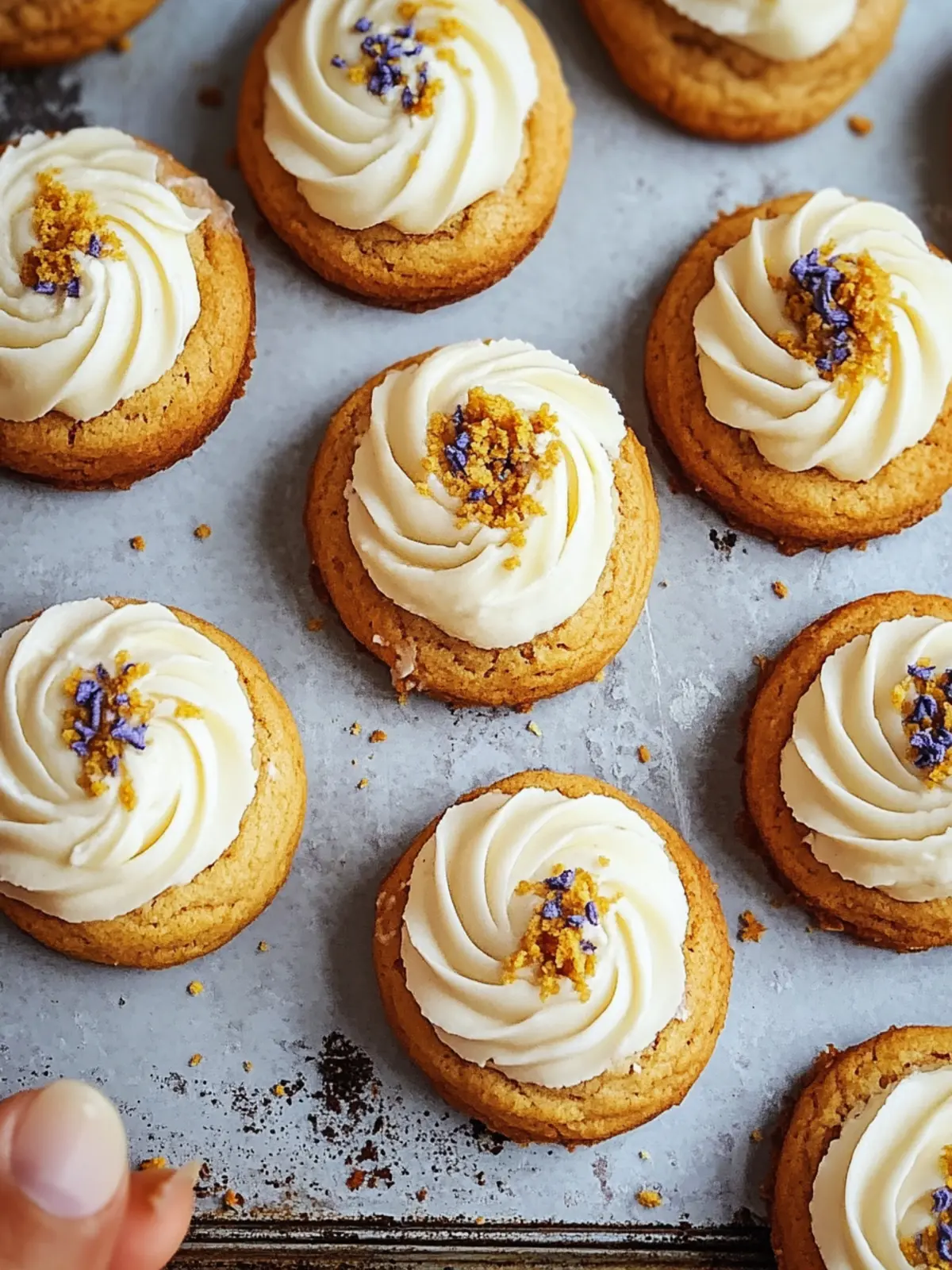 Crumbl Cookies mit süßem Frosting – Dein neuer Lieblingssnack! 5 Crumbl Cookies mit süßem Frosting