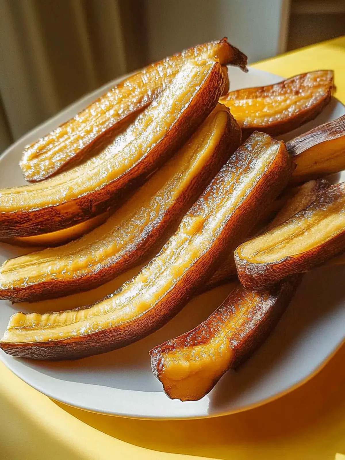 Bacon aus Bananenschalen