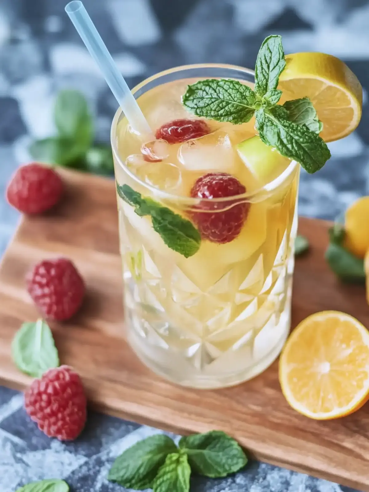 Eistee Hugo selbst gemacht: Erfrischend und alkoholfrei! 3 Eistee Hugo selbst gemacht