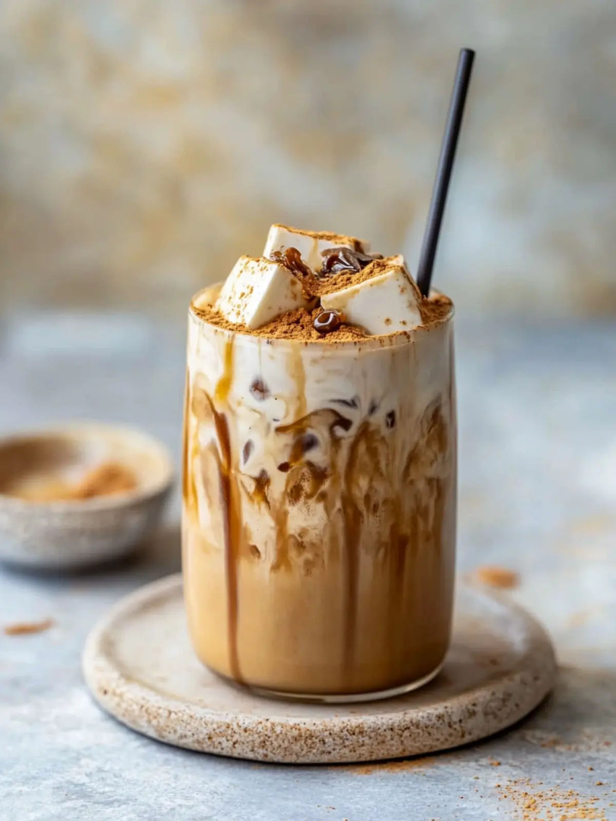 Einfache hausgemachte Karamell-Eiskaffee für den perfekten Genuss 2 Einfache hausgemachte Karamell-Eiskaffee