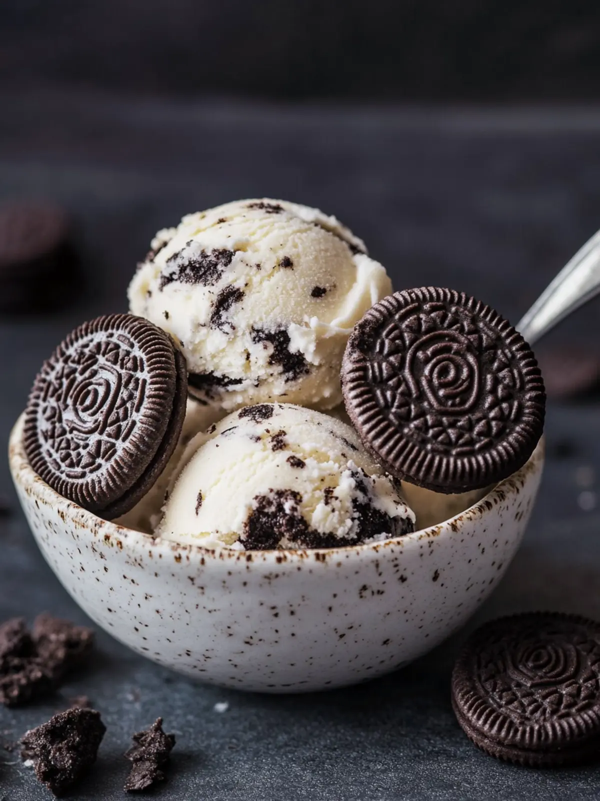 Oreo-Eis selber machen