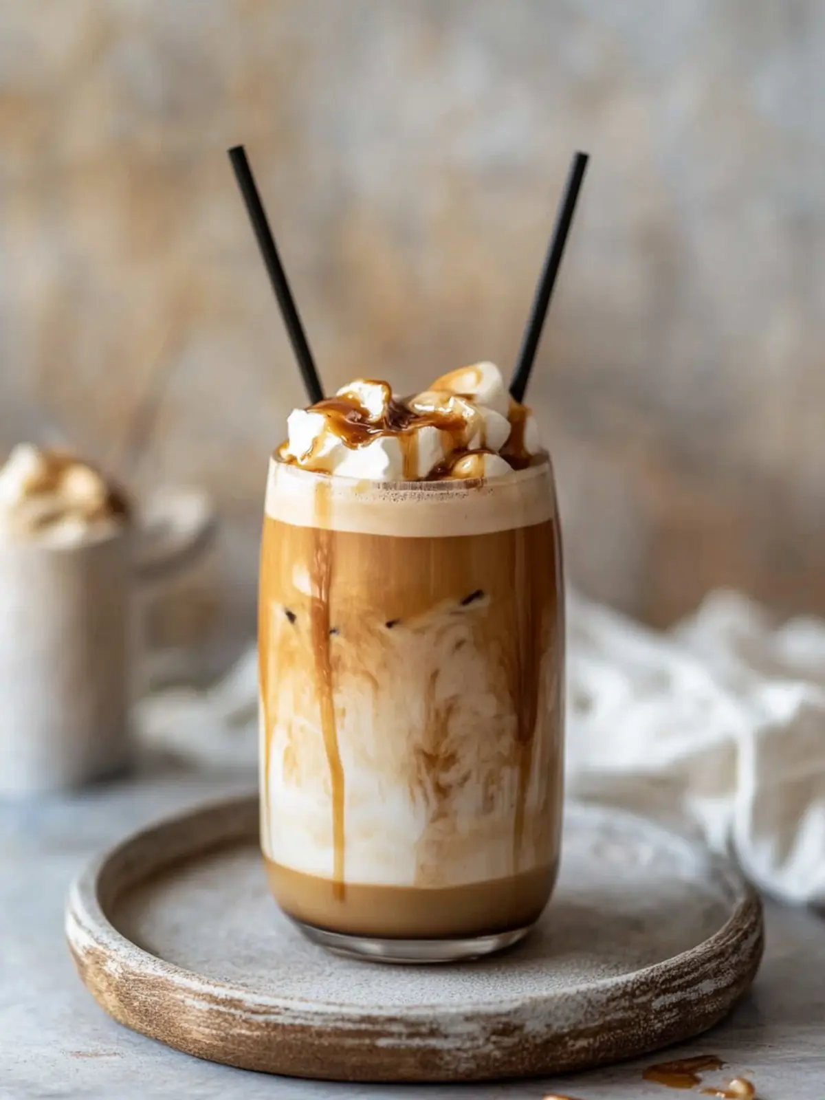 Einfache hausgemachte Karamell-Eiskaffee für den perfekten Genuss 3 Einfache hausgemachte Karamell-Eiskaffee