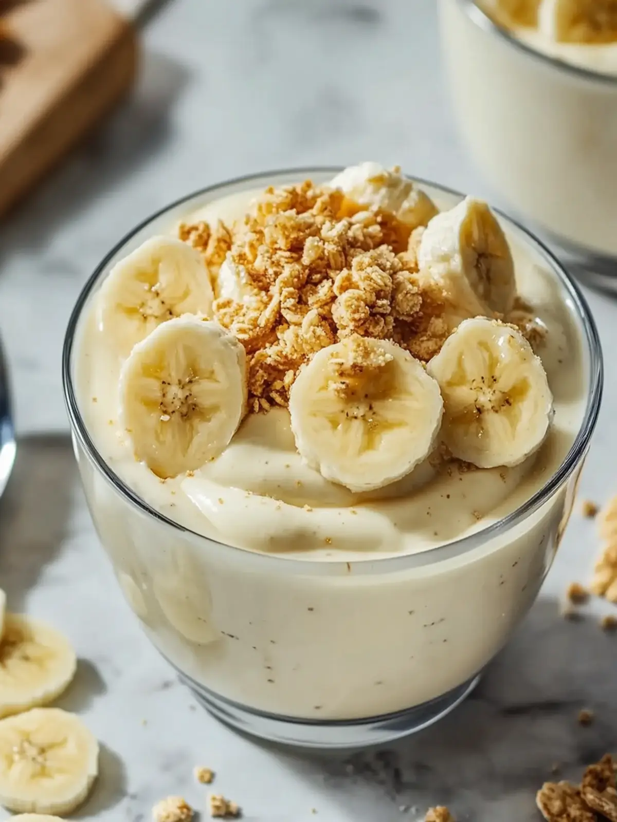 Gesunde Bananenpudding mit griechischem Joghurt Rezept für Genuss ohne Reue 4 Gesunde Bananenpudding mit griechischem Joghurt Rezept