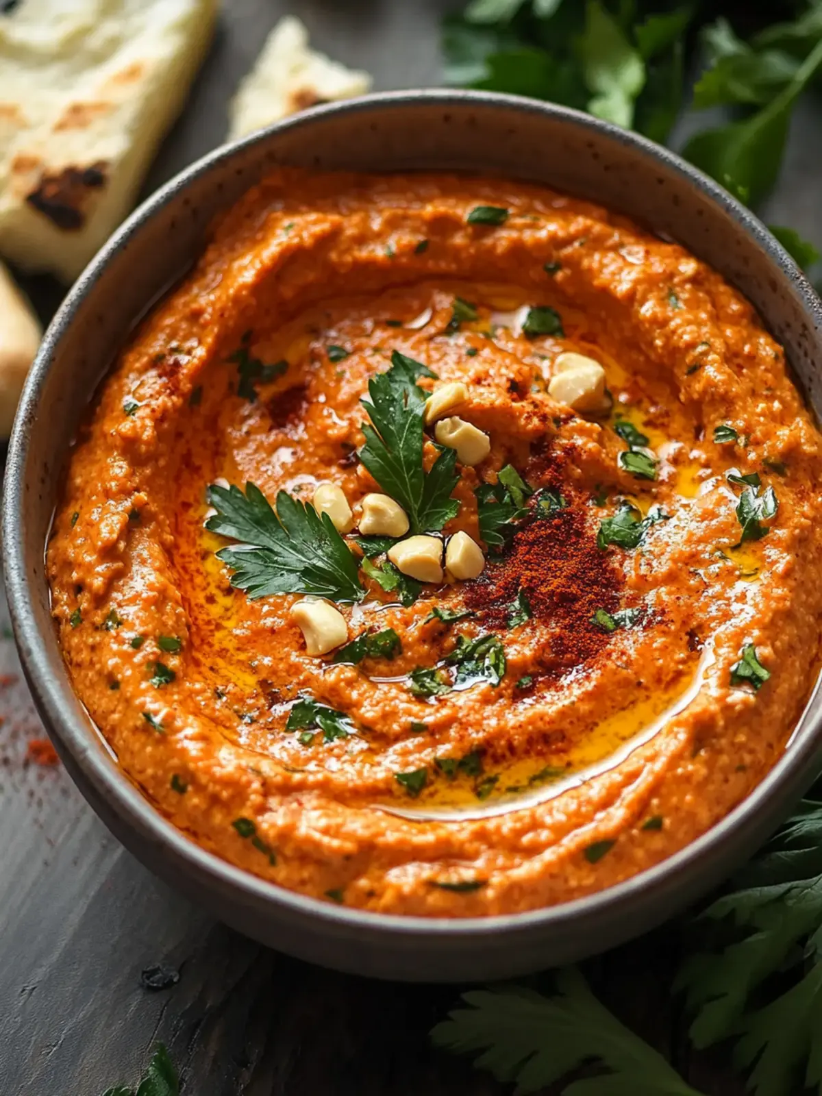 Cremiger Rote Paprika Walnuss Dip – Der perfekte Genuss für alle 2 Cremiger Rote Paprika Walnuss Dip